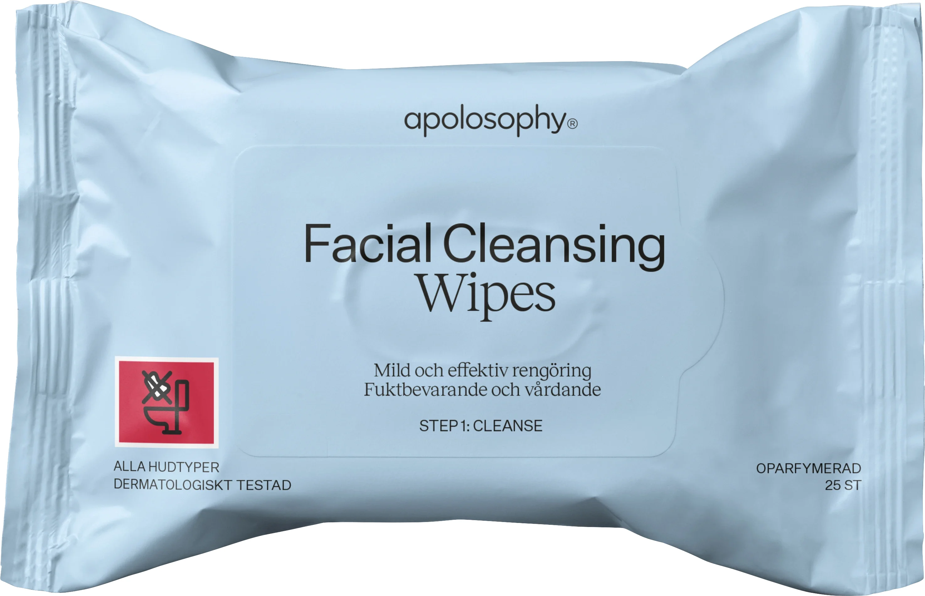 Apolosophy 3in1 Facial Cleansing Wipes 25 st från Apolosophy – köp hos Apotek Hjärtat