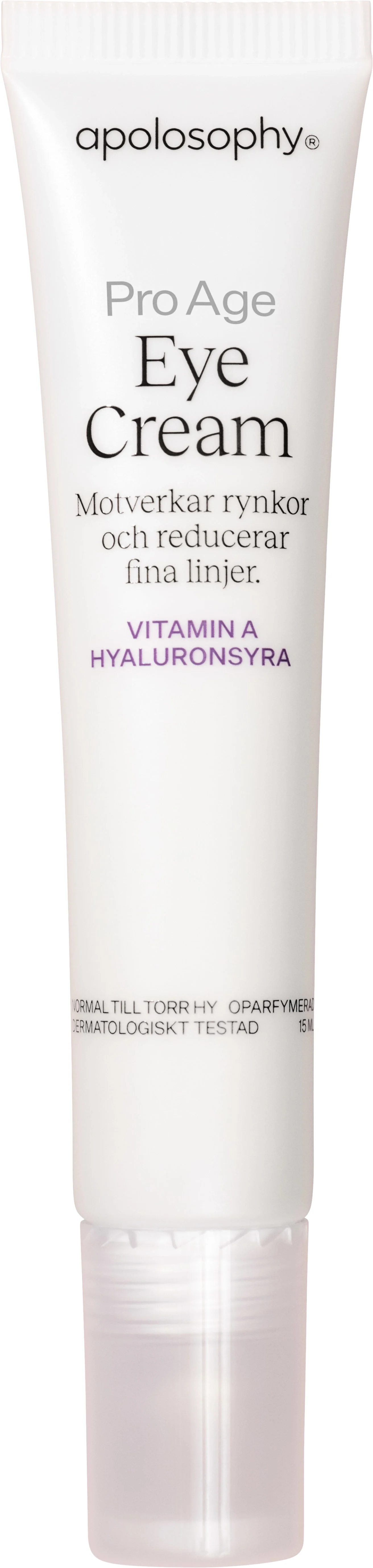Apolosophy Pro-Age Eye Cream Oparfymerad 15 ml – från Apolosophy – 149 kr – hos Apotek Hjärtat