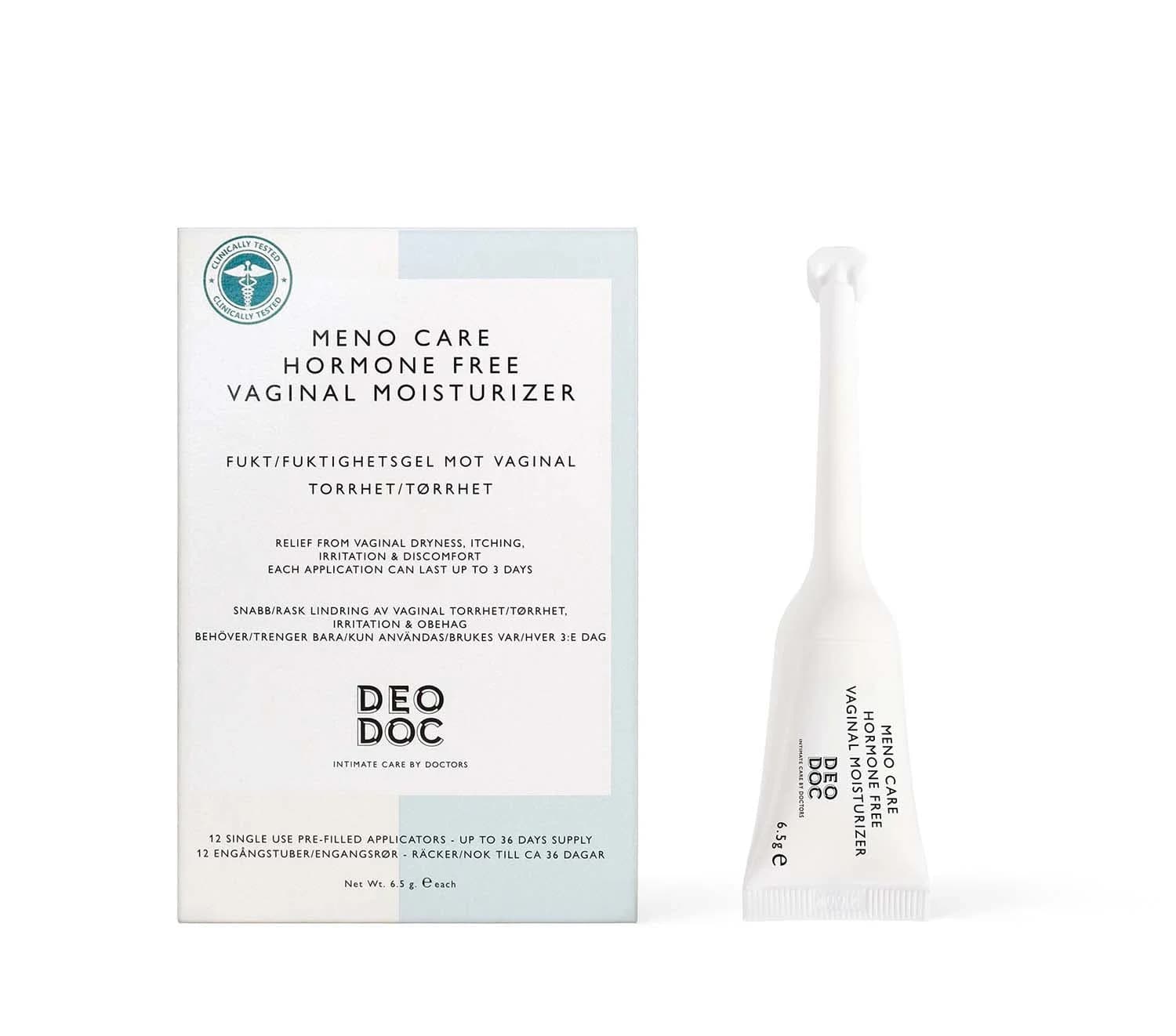 DeoDoc Meno Care Hormone Free Vaginal Moisturizer 78 g, 12 st från DeoDoc – köp hos Apotek Hjärtat
