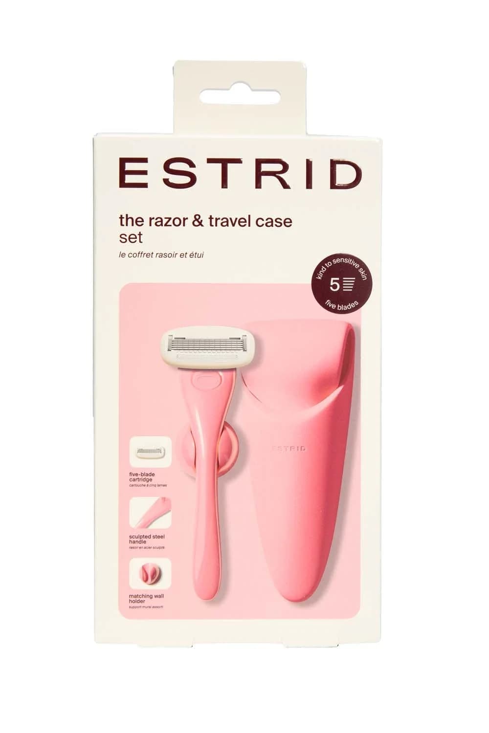 Estrid Razor & Case Set Ribbon från Estrid – köp hos Apotek Hjärtat