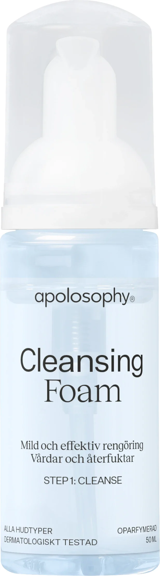 Apolosophy Cleansing Foam Oparfymerad Travel Size 50 ml från Apolosophy – köp hos Apotek Hjärtat