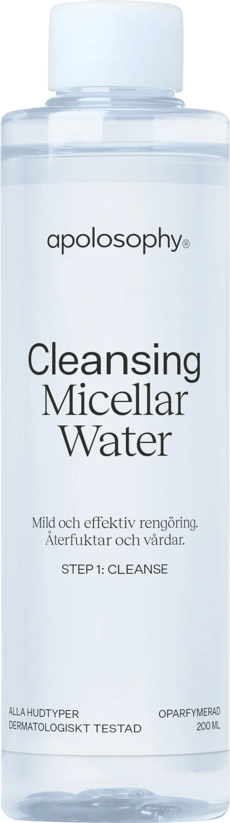 Apolosophy Cleansing Micellar Water Oparfymerad 200 ml från Apolosophy – köp hos Apotek Hjärtat