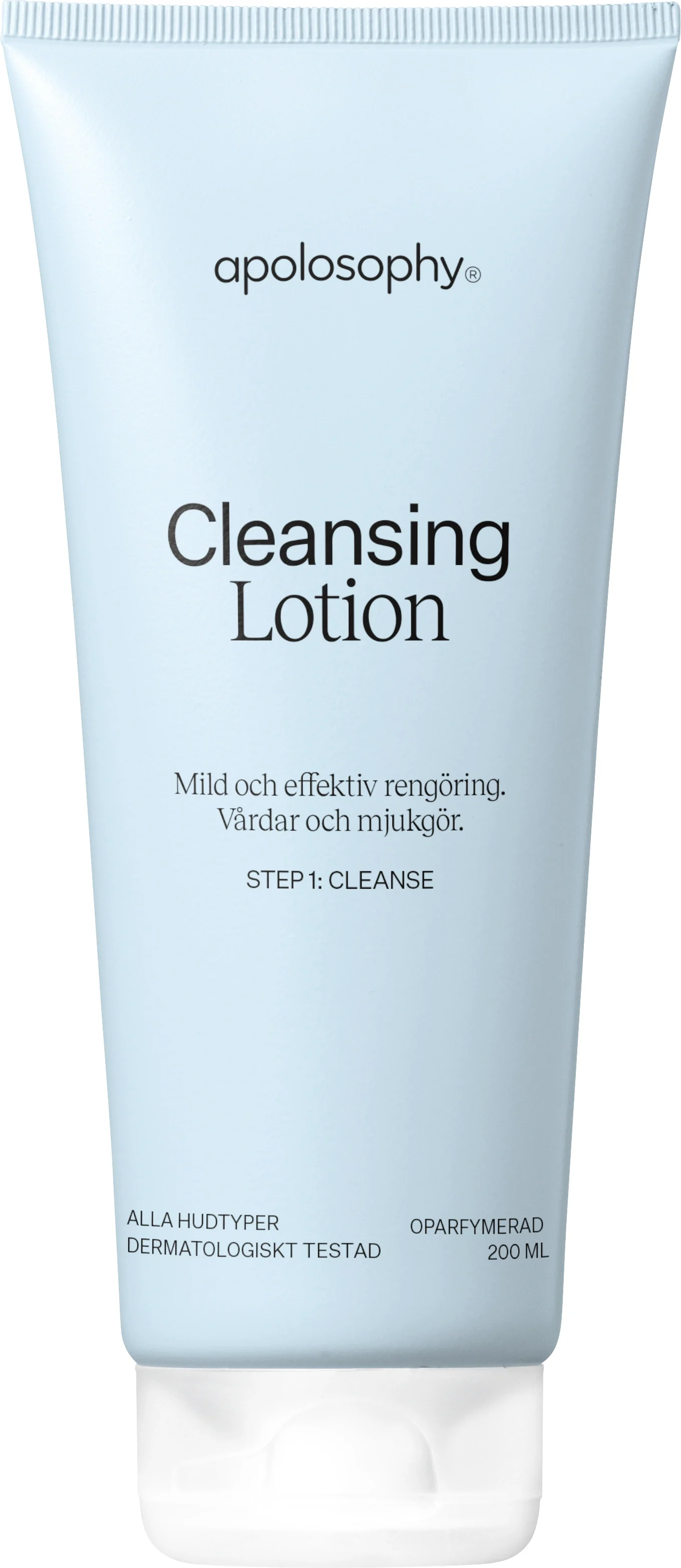 Apolosophy Cleansing Lotion Oparfymerad 200 ml – från Apolosophy – 69 kr – hos Apotek Hjärtat