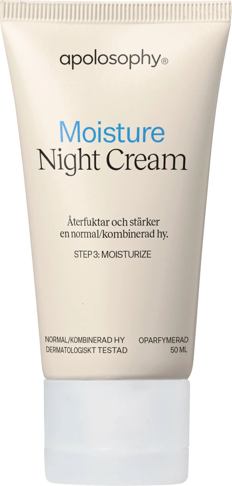 Apolosophy Moisture Night Cream 50 ml – från Apolosophy – 99 kr – hos Apotek Hjärtat