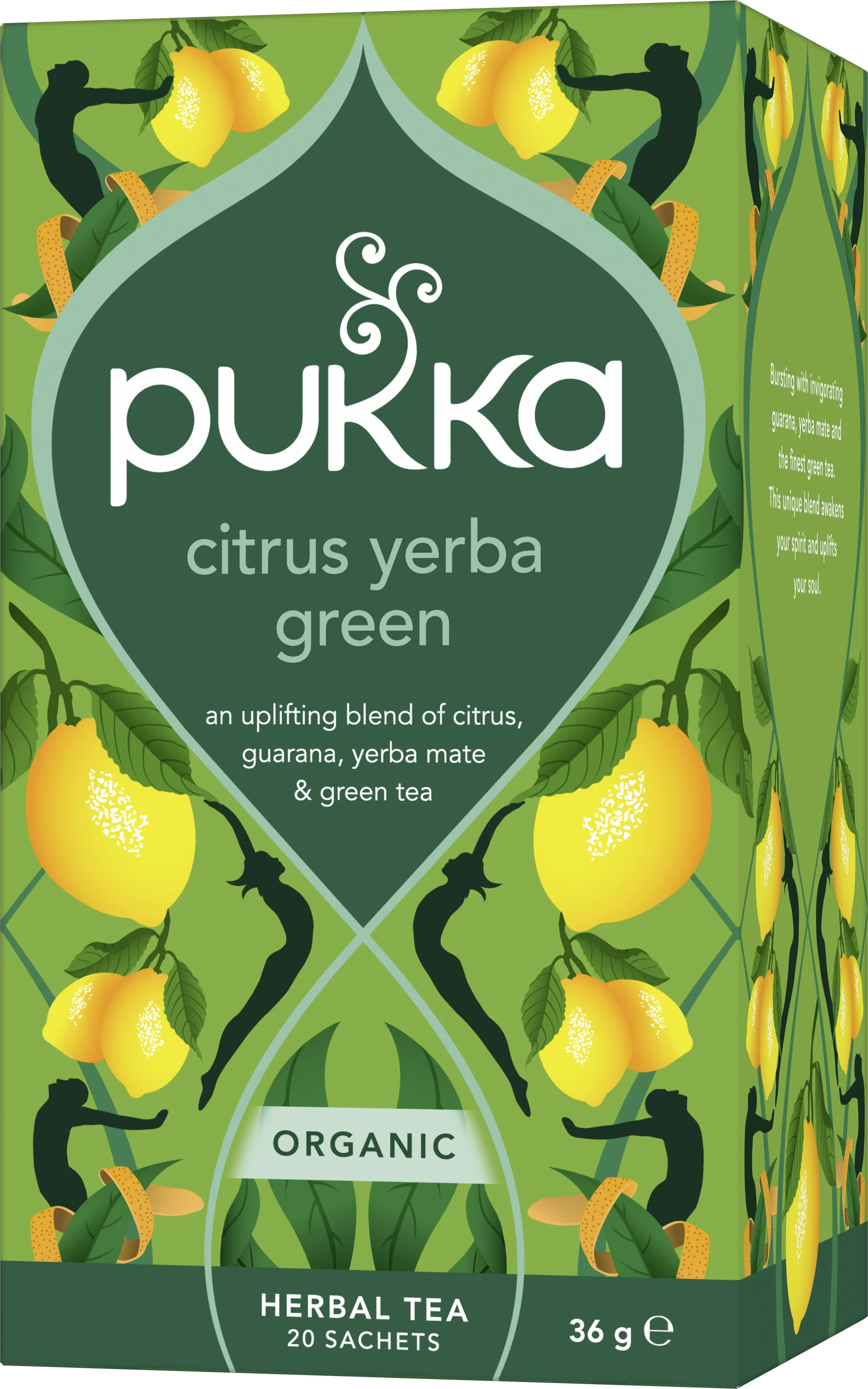 Pukka Grönt te Citrus Yerba Green EKO 20 st från Pukka – köp hos Apotek Hjärtat