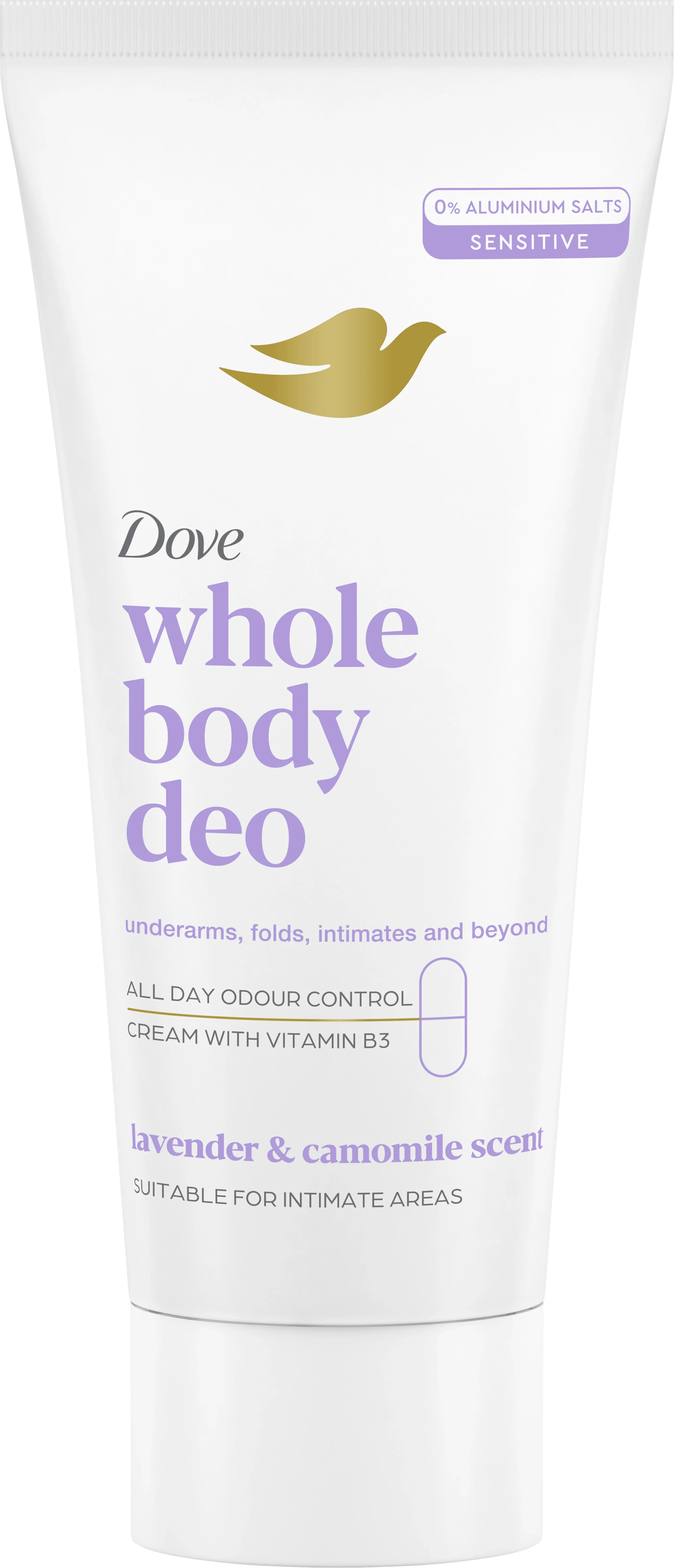 Dove Lavender & Chamomile Whole Body Deodorant Cream 75 ml från Dove – köp hos Apotek Hjärtat
