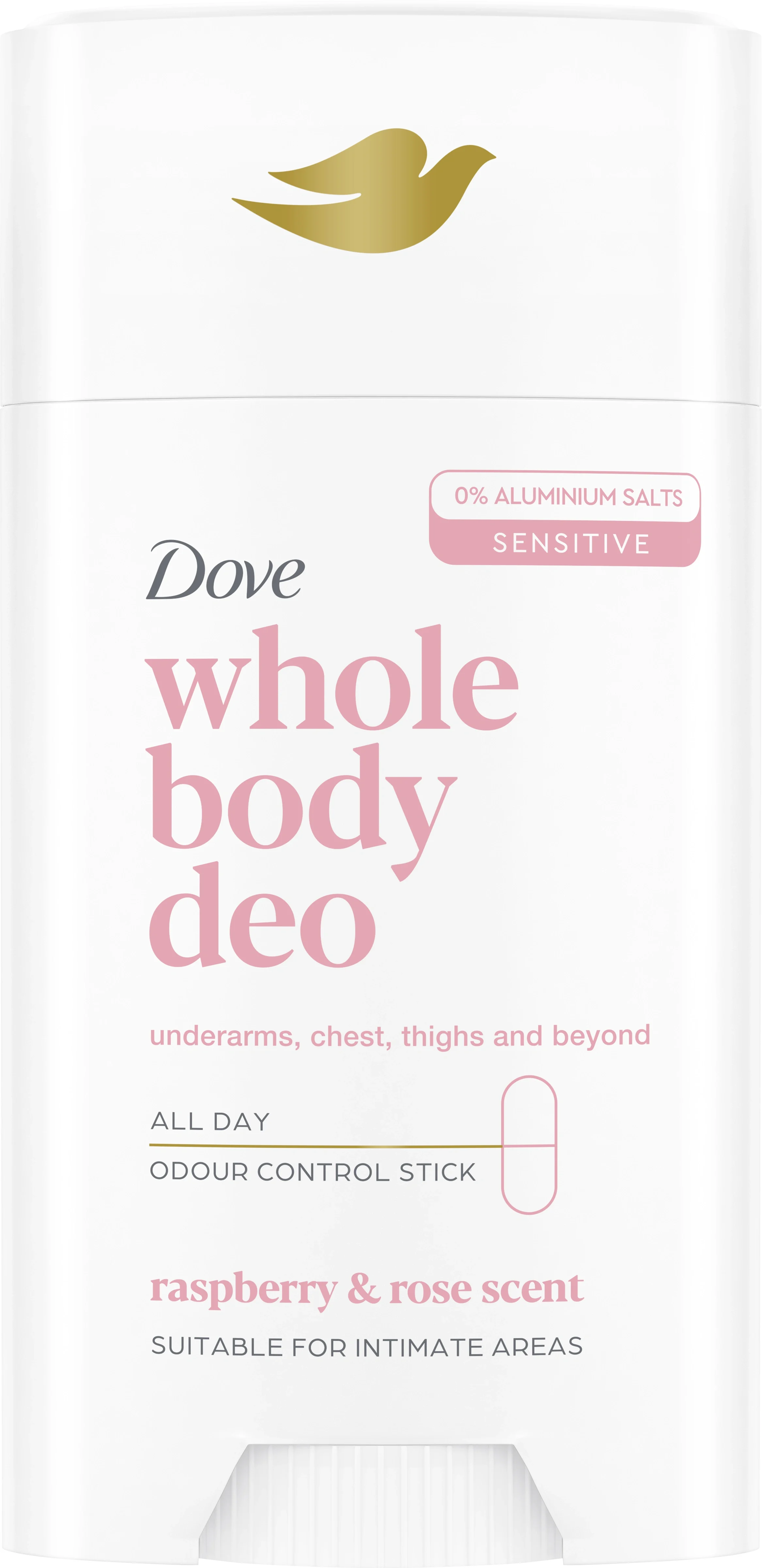 Dove Raspberry & Rose Whole Body Deodorant Stick 75 ml från Dove – köp hos Apotek Hjärtat