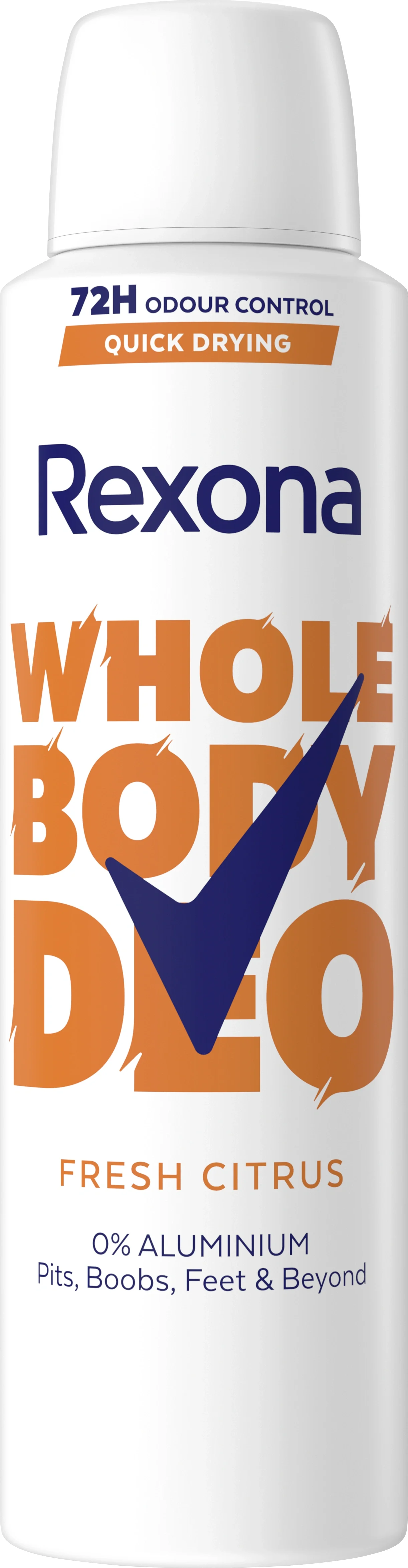 Rexona Whole Body Deo Fresh Citrus Spray 150 ml från Rexona – köp hos Apotek Hjärtat