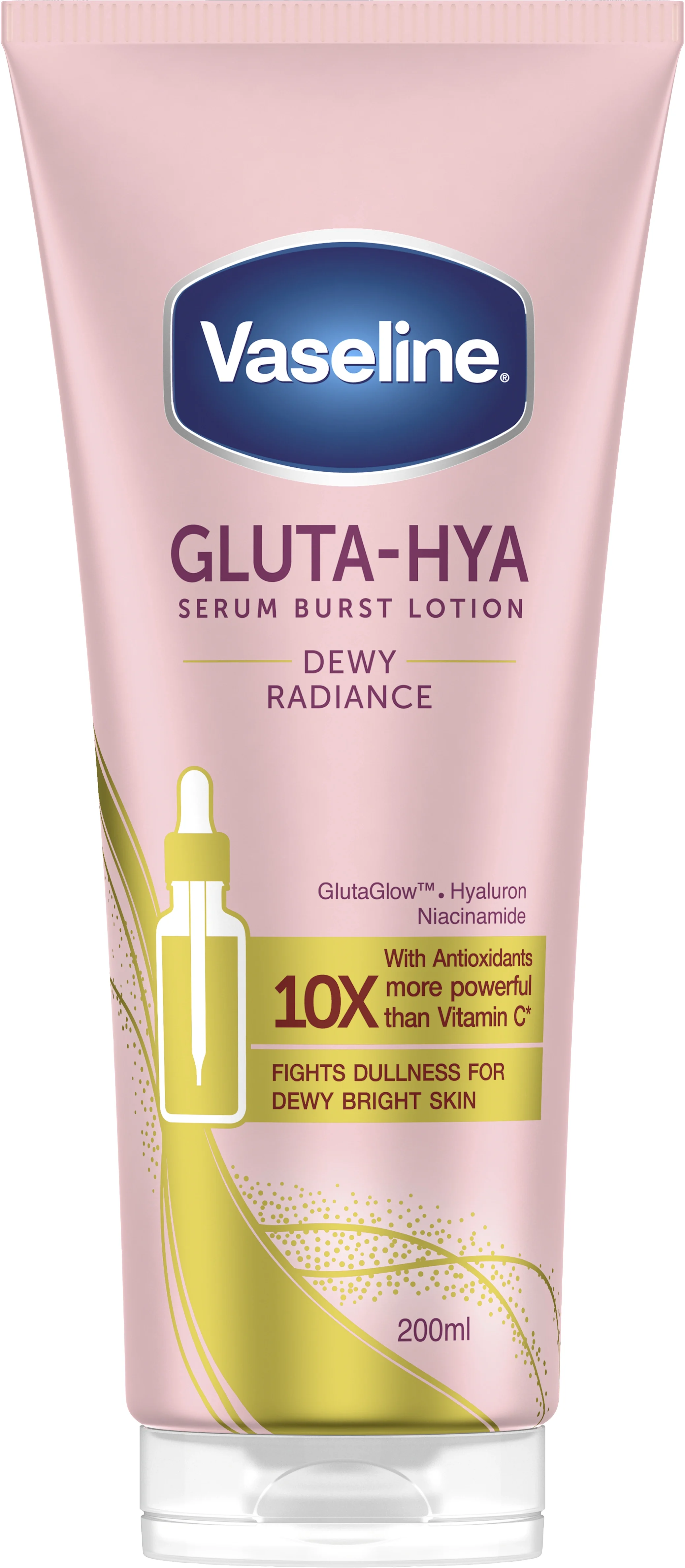 Vaseline Gluta Hya Dewy Radiance Body Serum 200 ml från Vaseline – köp hos Apotek Hjärtat