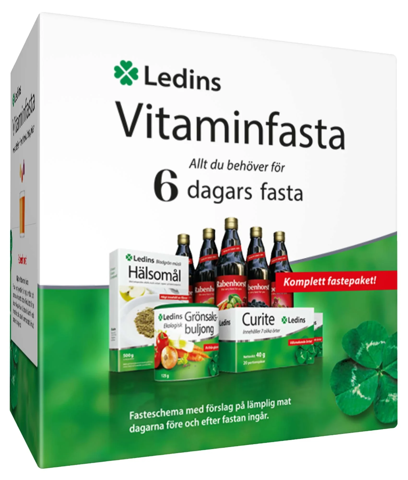 Ledins Vitaminfasta 6-dagars Kit från Ledins – köp hos Apotek Hjärtat