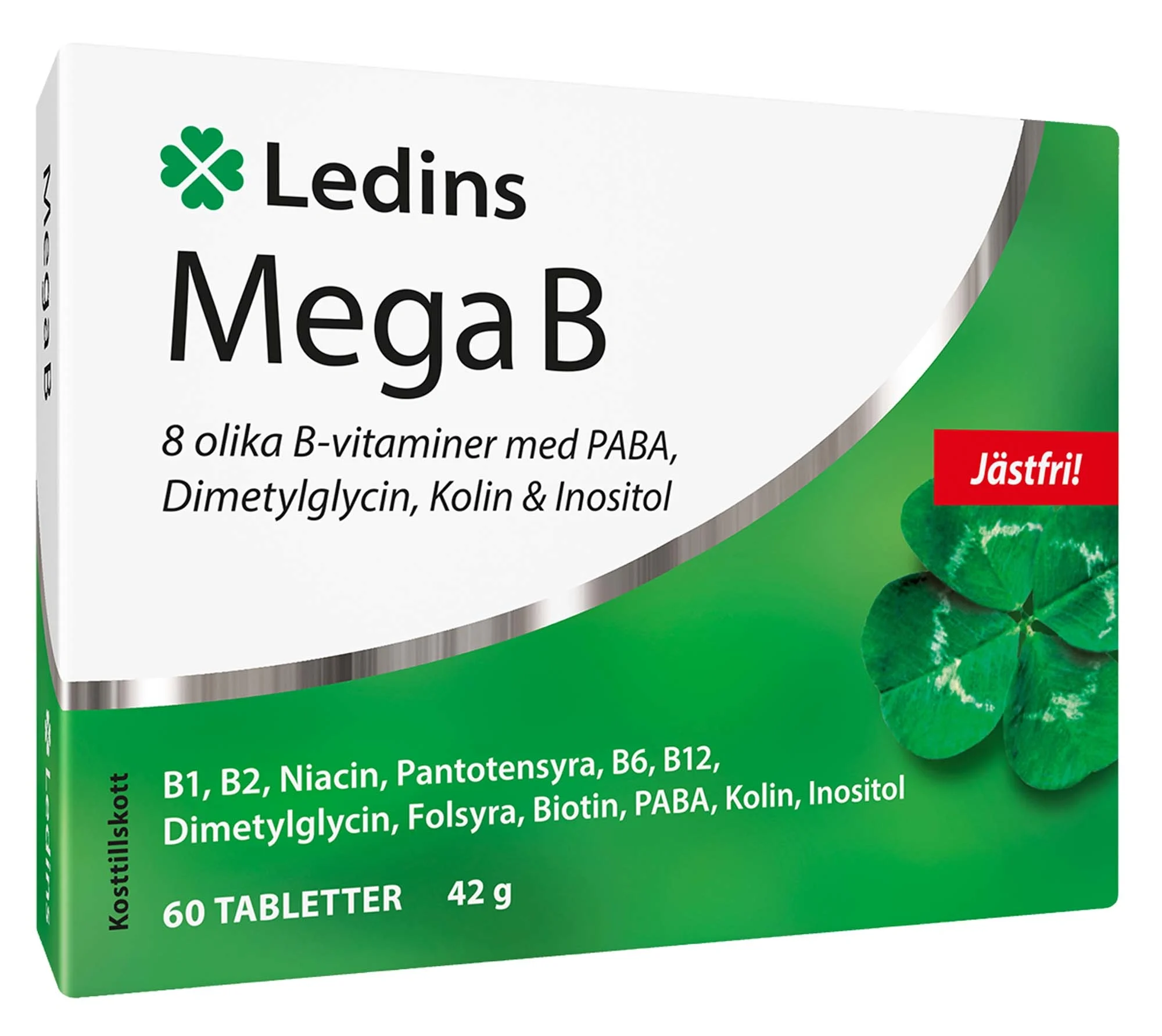 Ledins Mega B 60 st från Ledins – köp hos Apotek Hjärtat