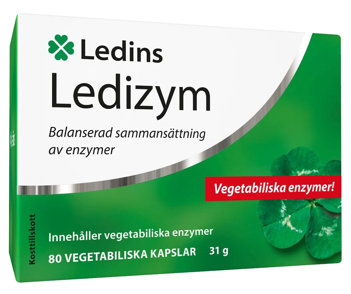 Ledins Ledizym 80 st från Ledins – köp hos Apotek Hjärtat