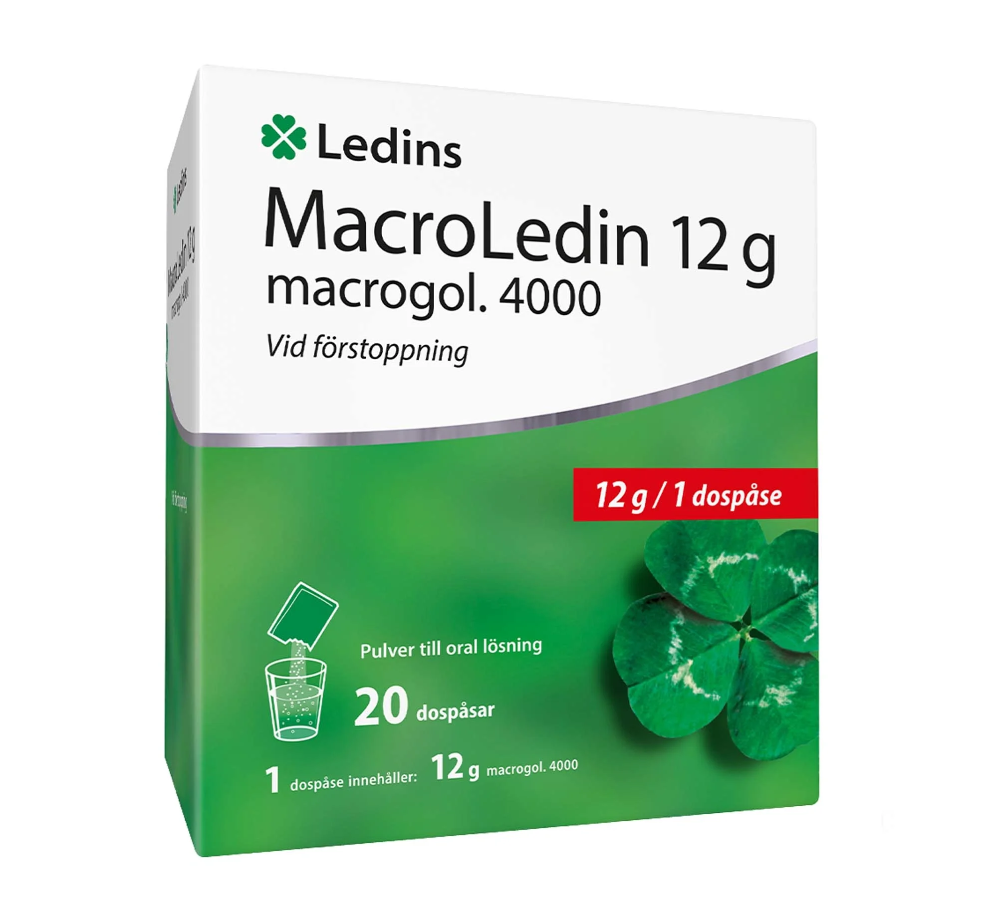 Ledins MacroLedin 12 g, 20 Dospåsar från Ledins – köp hos Apotek Hjärtat