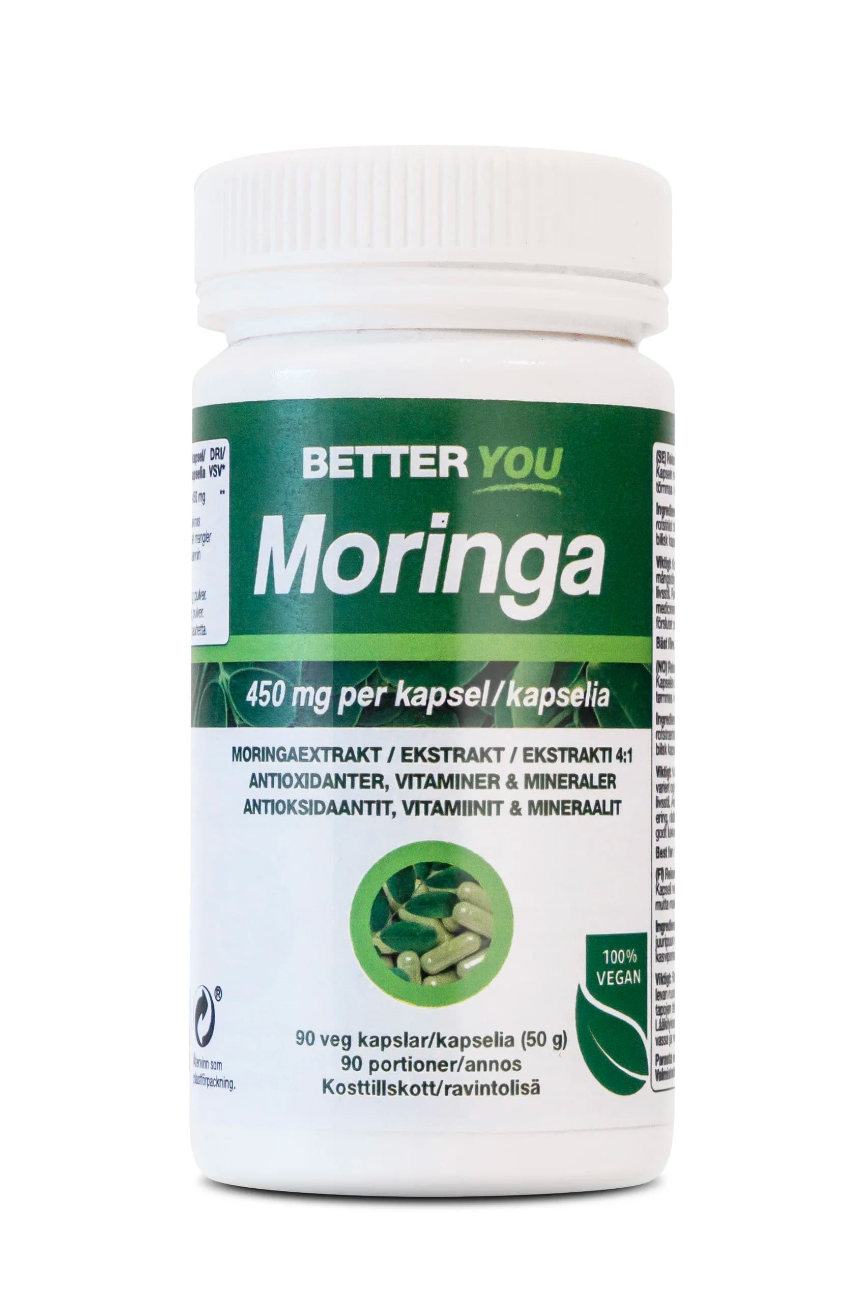 Better You Moringa 90 st från Better You – köp hos Apotek Hjärtat