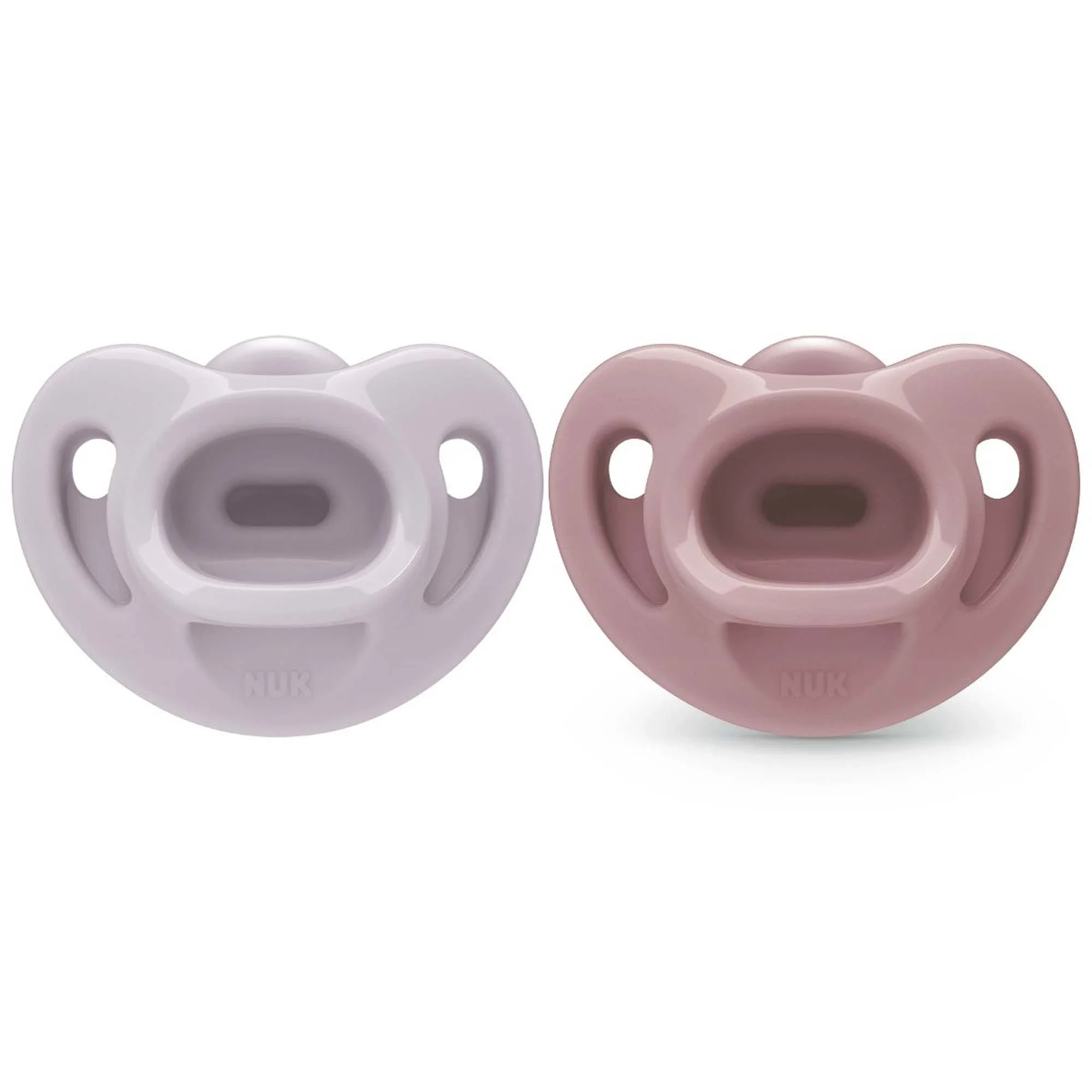 NUK First Choice Soft Napp 0-6 mån 2 st Purple/Red från NUK – köp hos Apotek Hjärtat