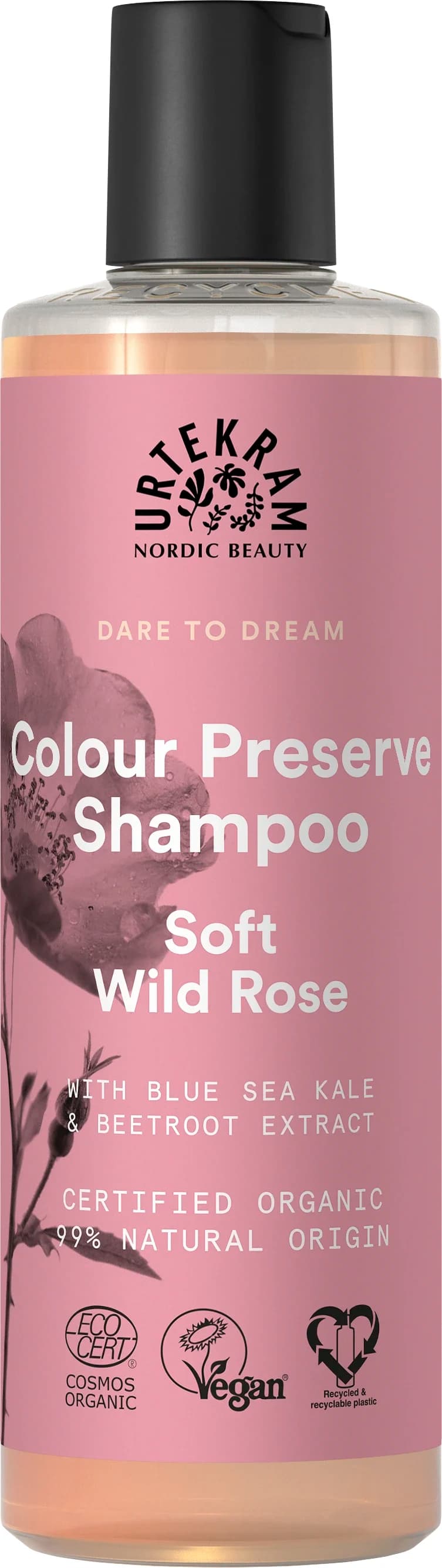Urtekram Dare To Dream Soft Wild Rose Colour Preserve Shampoo 250 ml från Urtekram – köp hos Apotek Hjärtat