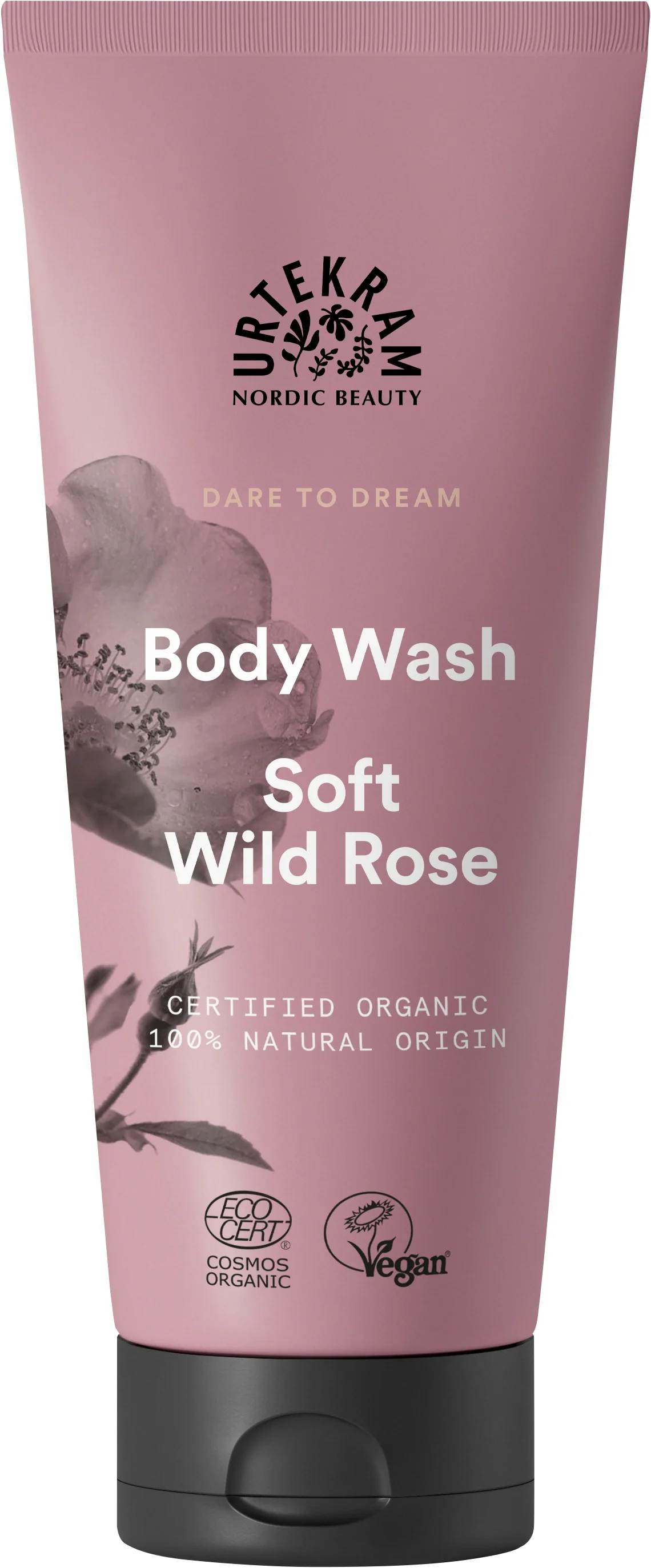Urtekram Dare To Dream Soft Wild Rose Body Wash 200 ml från Urtekram - köp hos Apotek Hjärtat