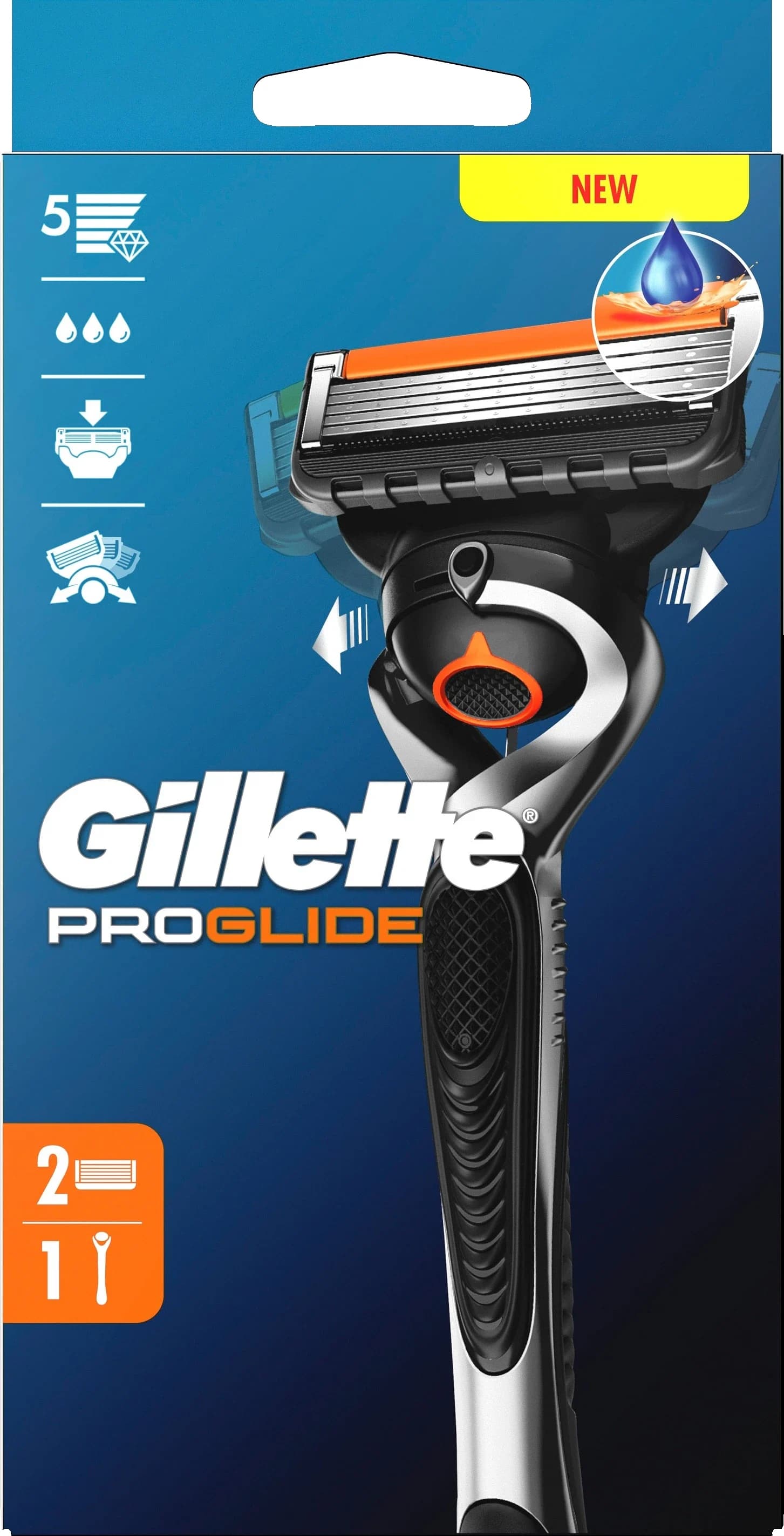Gillette Proglide Rakhyvel 2 rakblad från Gillette – köp hos Apotek Hjärtat