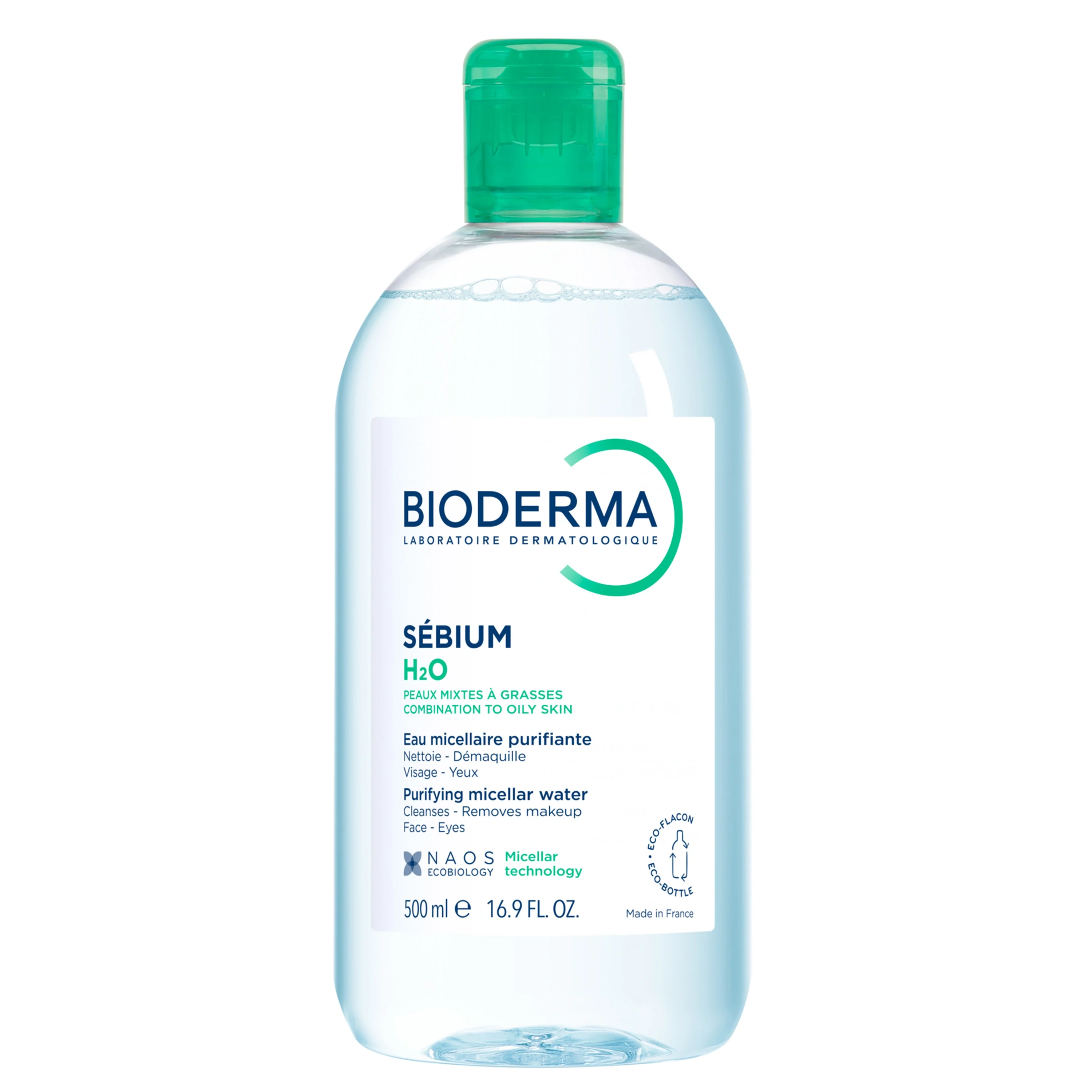 Bioderma Sébium H2O 500 ml från BIODERMA – köp hos Apotek Hjärtat