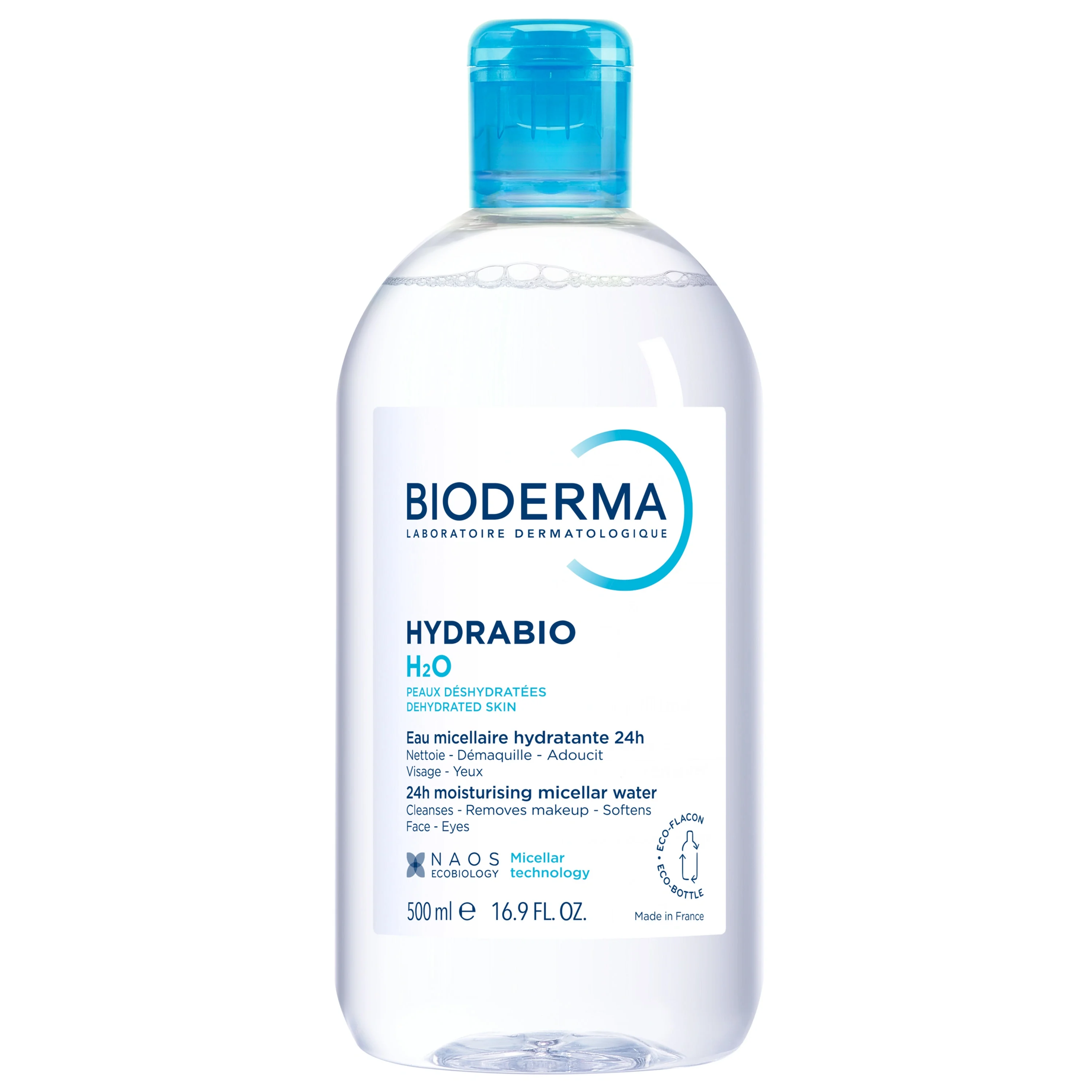 Bioderma Hydrabio H2O 500 ml från BIODERMA – köp hos Apotek Hjärtat