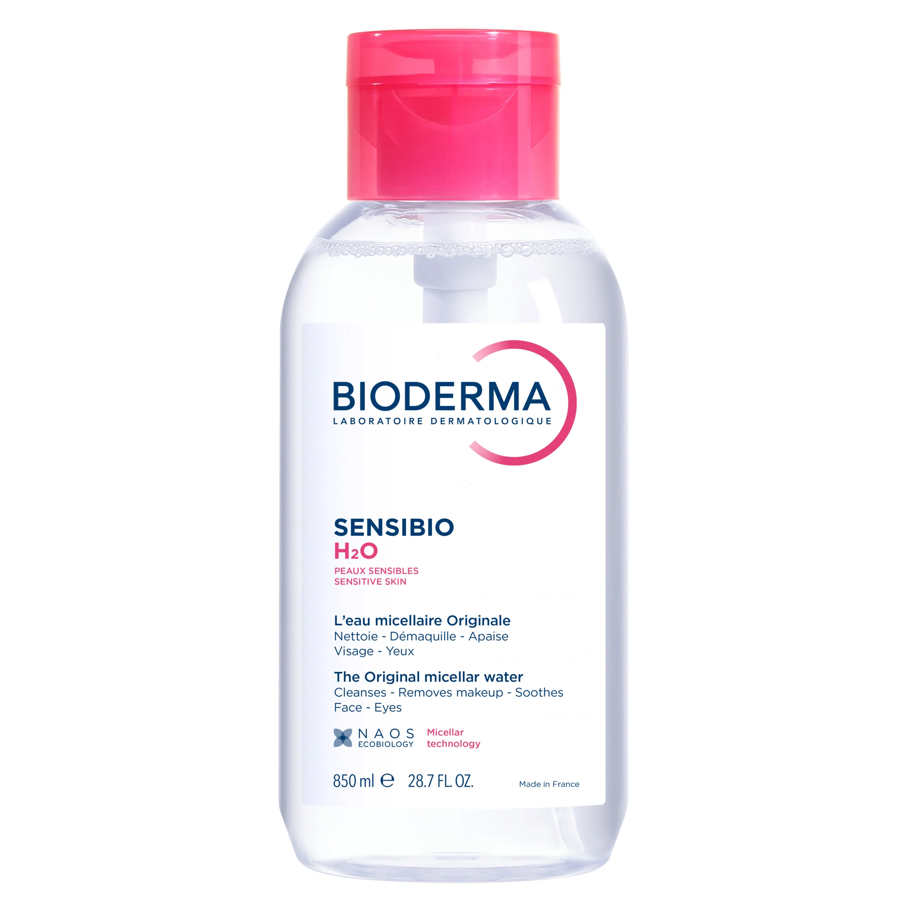 Bioderma Sensibio H2O With Pump 850 ml från BIODERMA – köp hos Apotek Hjärtat