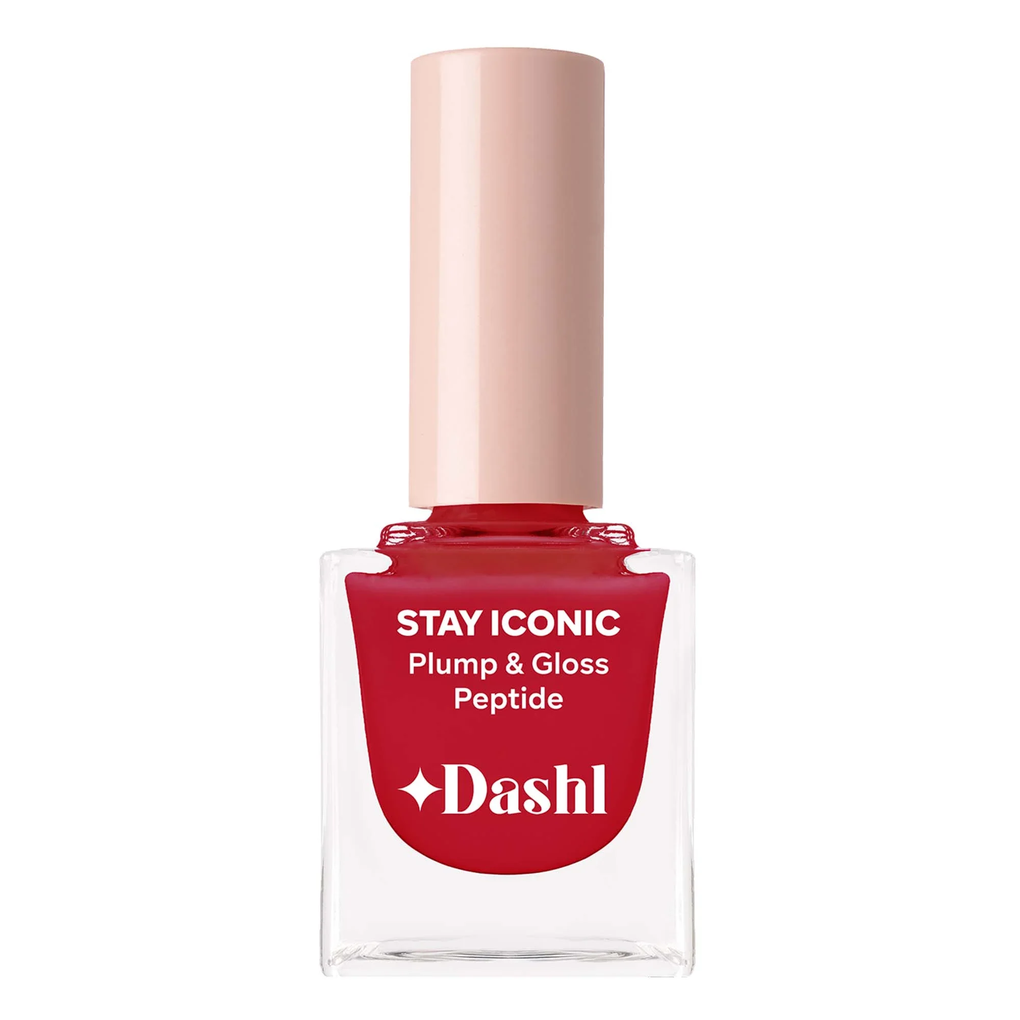 Dashl Stay Iconic Plump & Gloss Peptide Nagellack 10 ml 17 Scarlett från Dashl – köp hos Apotek Hjärtat