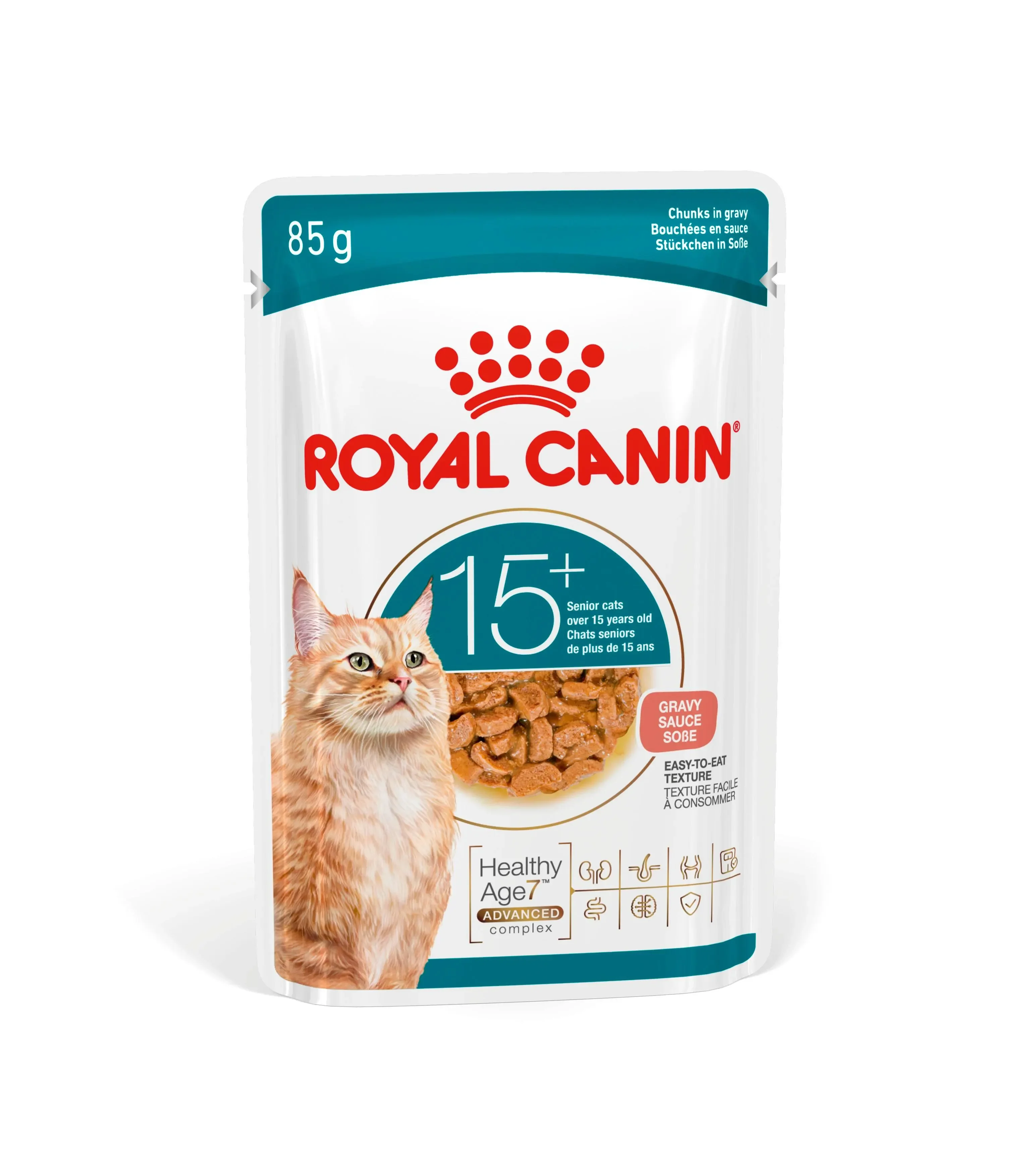 Royal Canin Ageing Cat 15+ Gravy Våtfoder 12x85 g från Royal Canin – köp hos Apotek Hjärtat