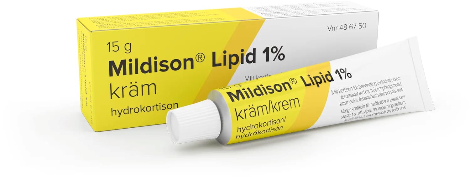 Mildison Lipid 1% Kräm 15 g från Mildison – köp hos Apotek Hjärtat