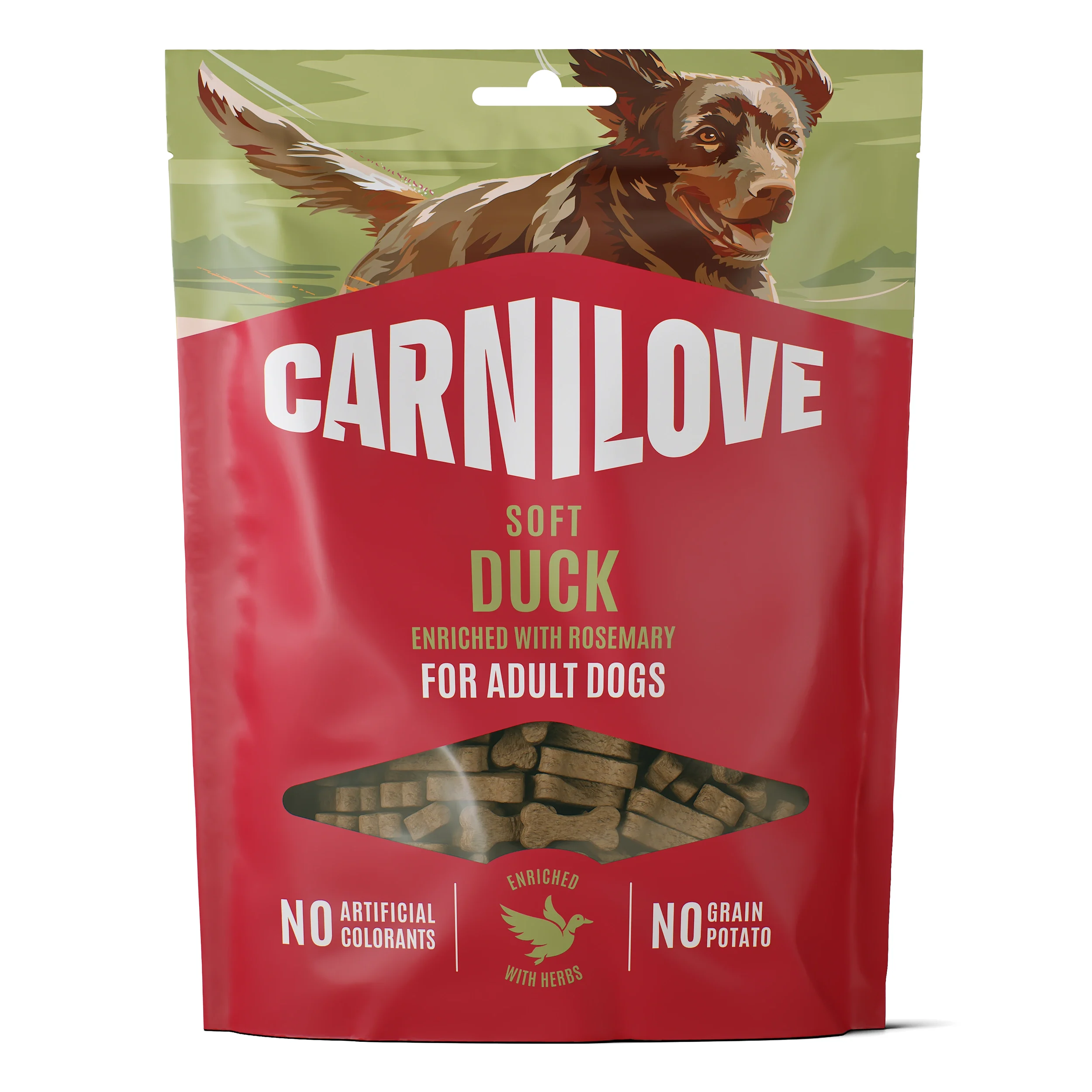 Carnilove Dog Soft Snack Duck enriched with Rosemary 200 g från Carnilove – köp hos Apotek Hjärtat