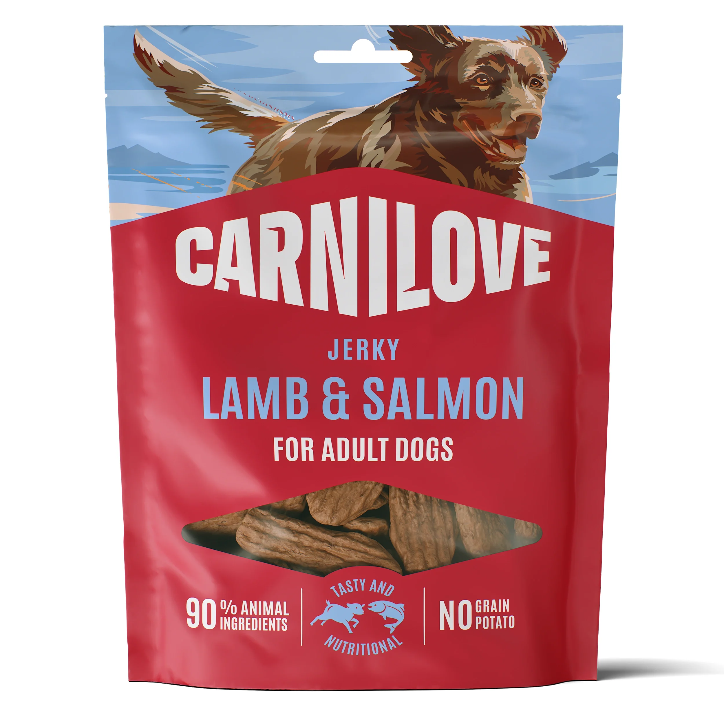 Carnilove Dog Jerky Lamb with Salmon 100 g från Carnilove – köp hos Apotek Hjärtat