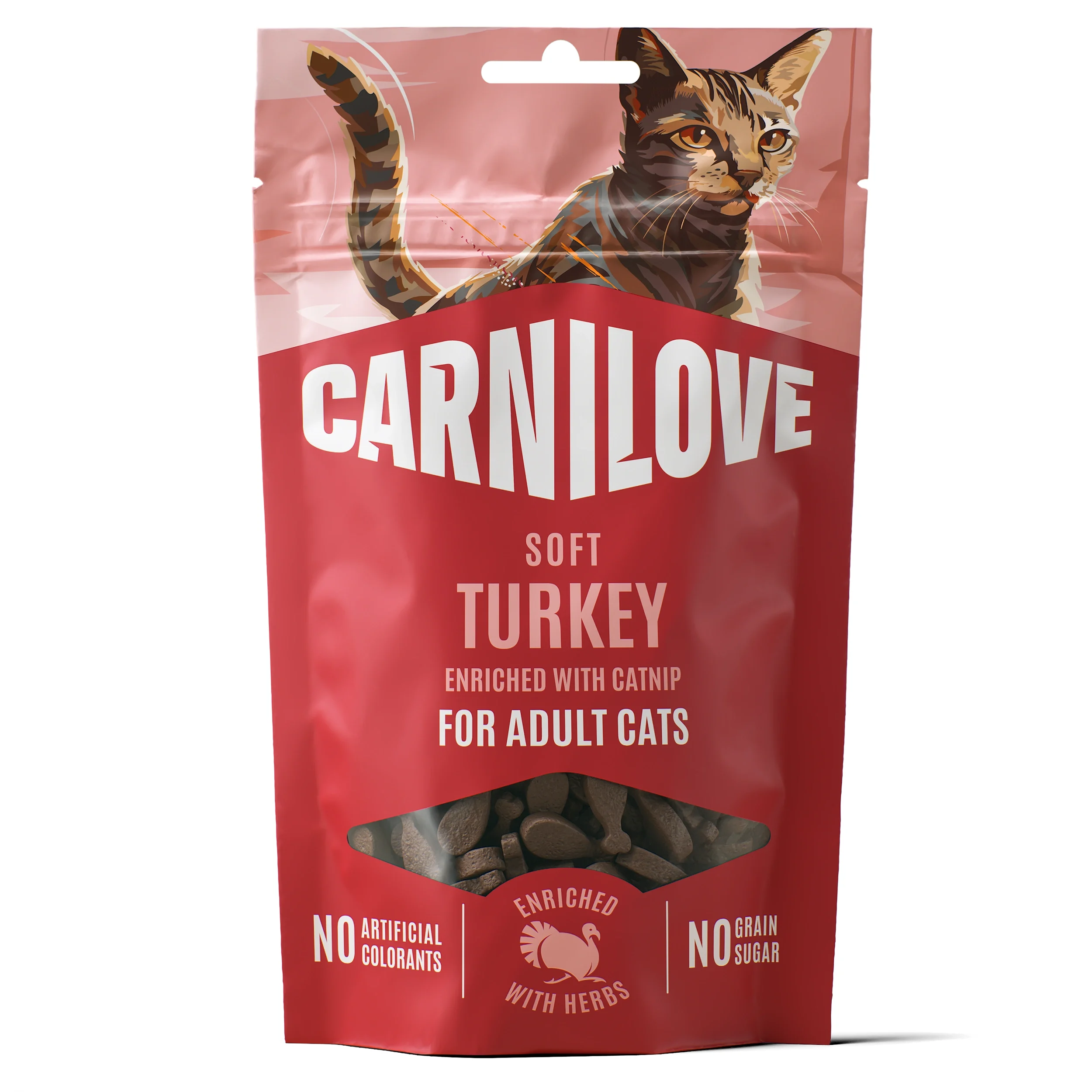 Carnilove Cat Soft Snack Turkey enriched with Catnip 50 g från Carnilove – köp hos Apotek Hjärtat