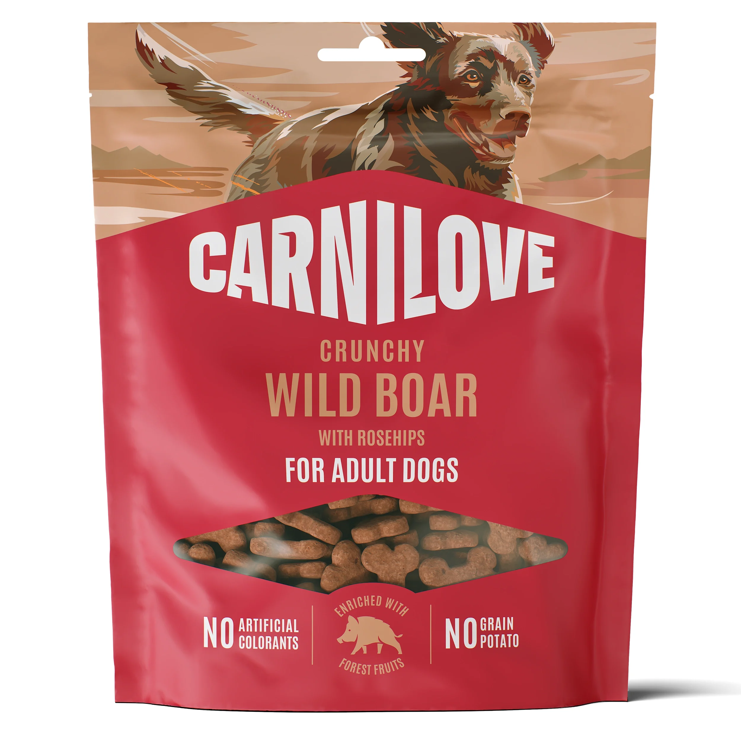 Carnilove Dog Crunchy Snack Wild Boar with Rosehips 200 g från Carnilove – köp hos Apotek Hjärtat