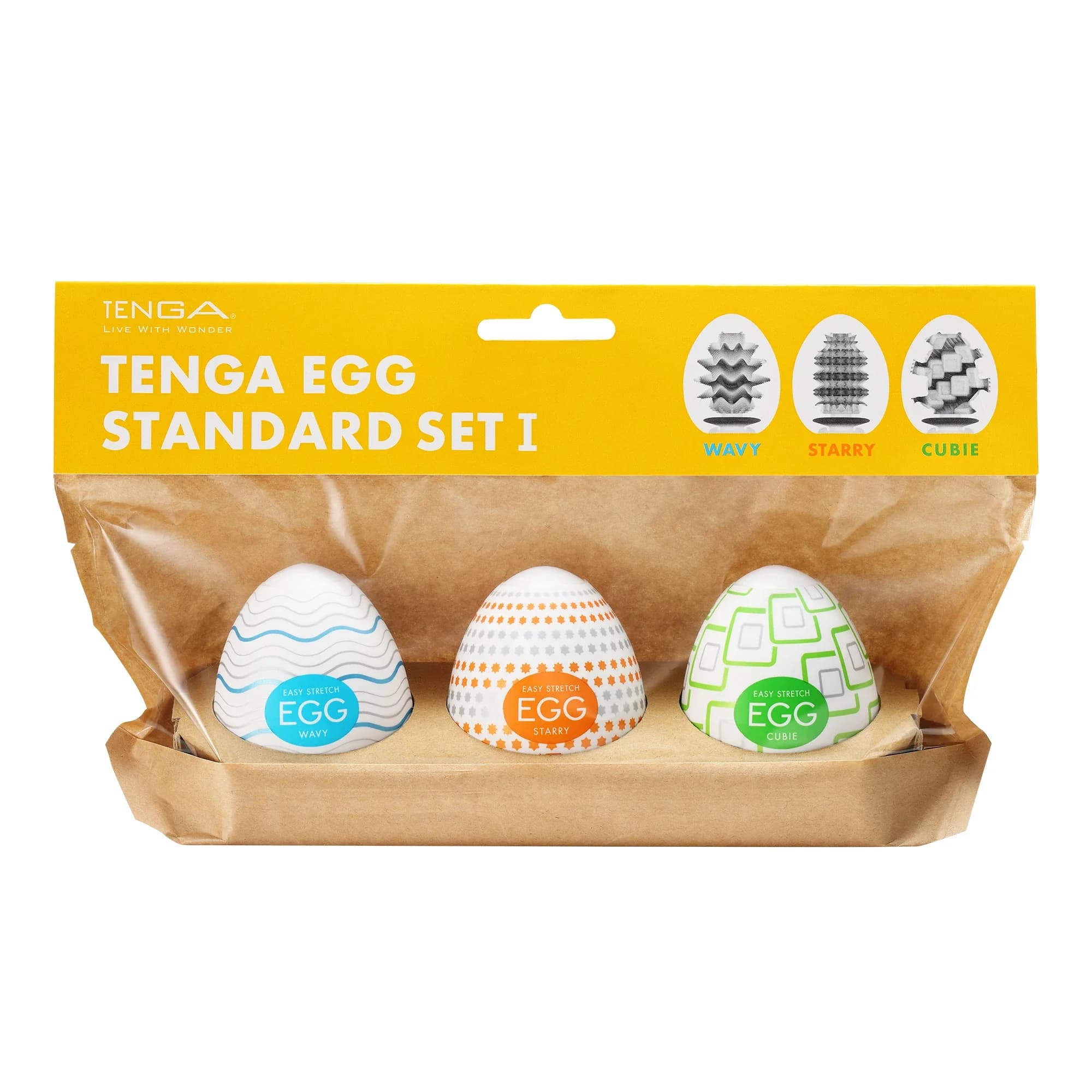 Tenga Egg Standard I Onanihjälpmedel för män 3-pack från Tenga – köp hos Apotek Hjärtat