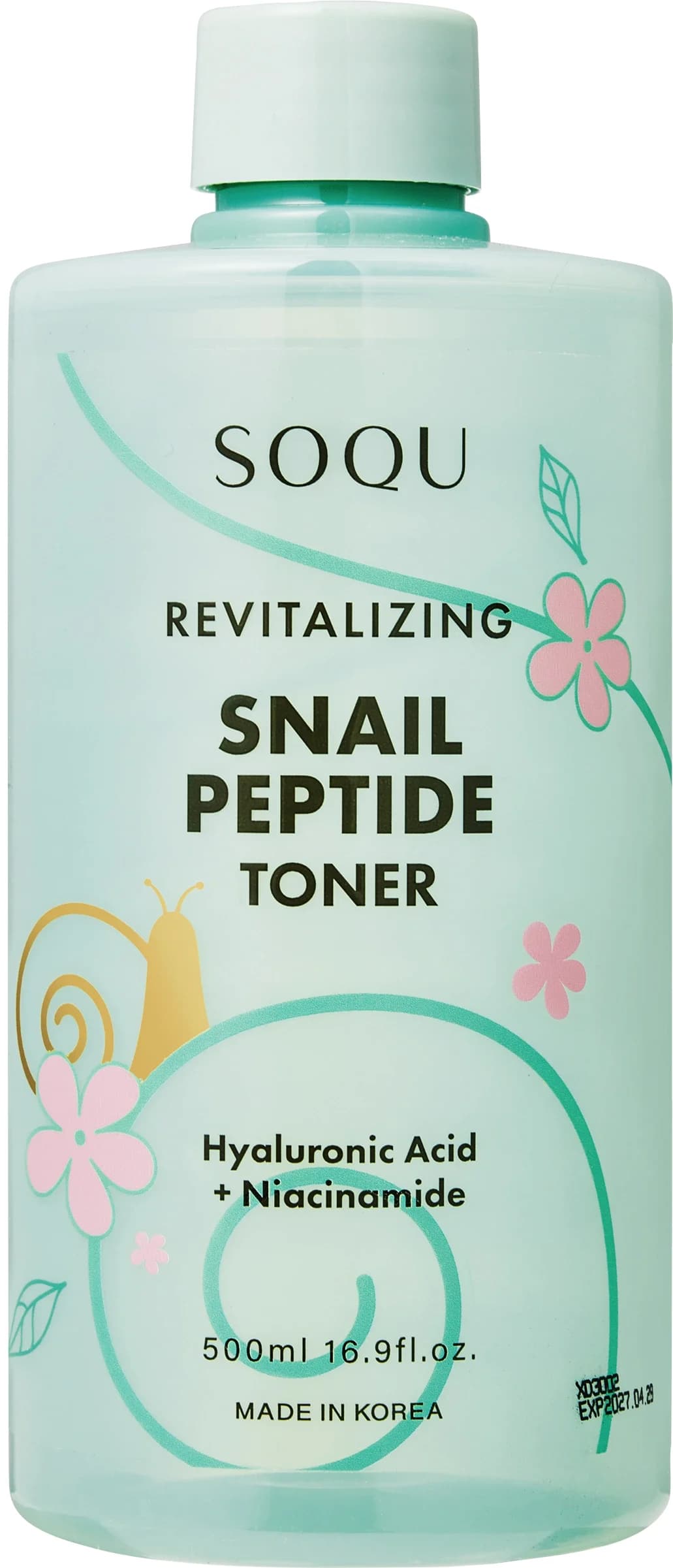 SOQU Snail Peptide Toner 500 ml från SOQU – köp hos Apotek Hjärtat