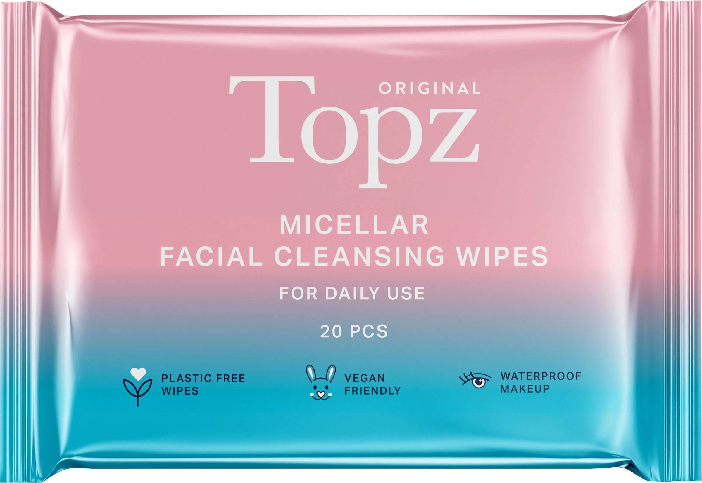 Topz Daily Cleansing Wipes Micellar 20 st från Topz – köp hos Apotek Hjärtat