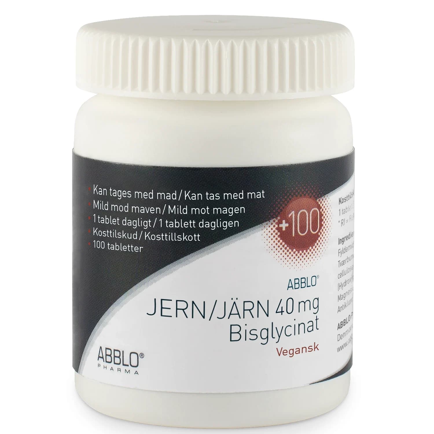 ABBLO Järn 40mg Bisglycinat 100 st från ABBLO – köp hos Apotek Hjärtat