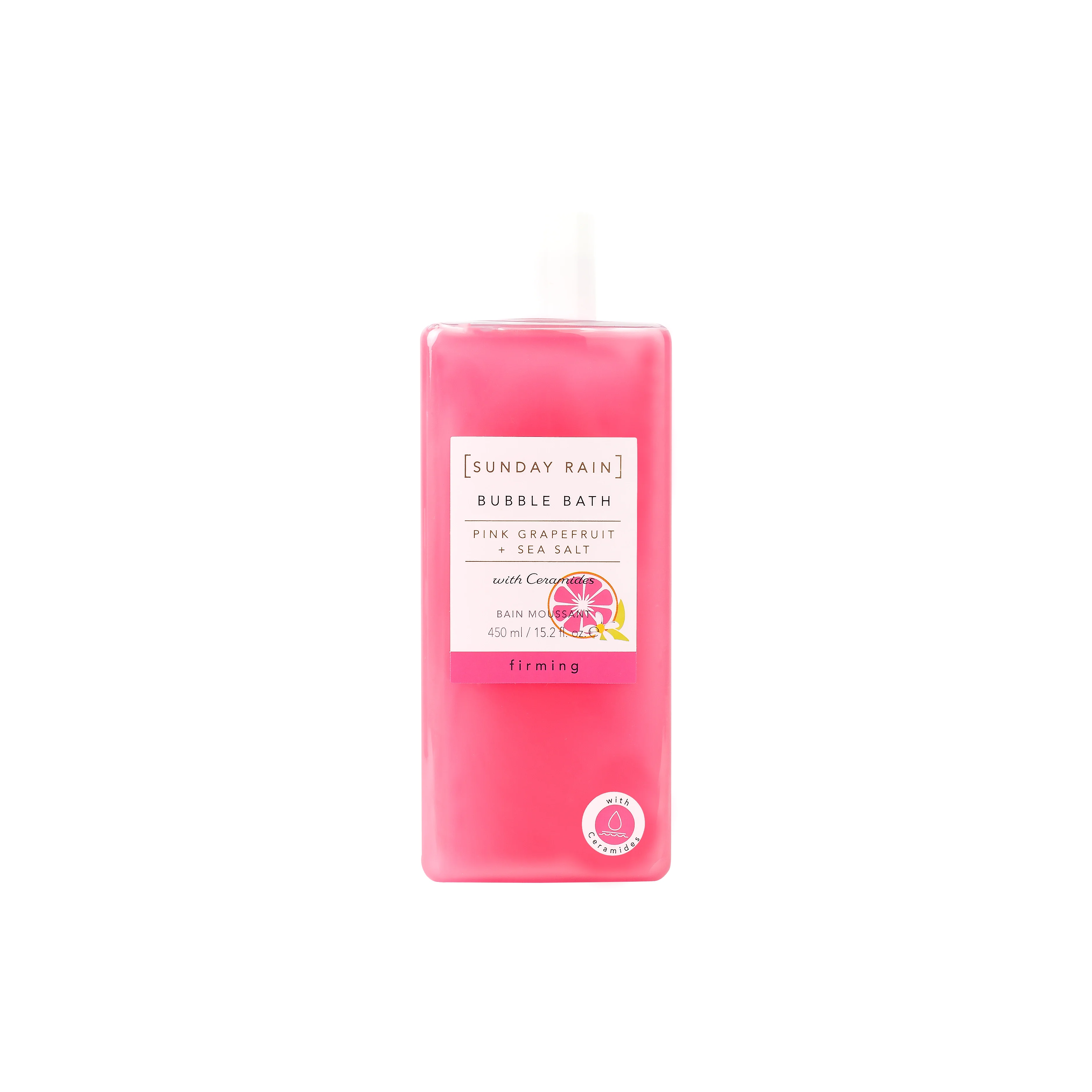 Sunday Rain Pink Grapefruit & Sea Salt Bubble Bath 450 ml från Sundayrain – köp hos Apotek Hjärtat