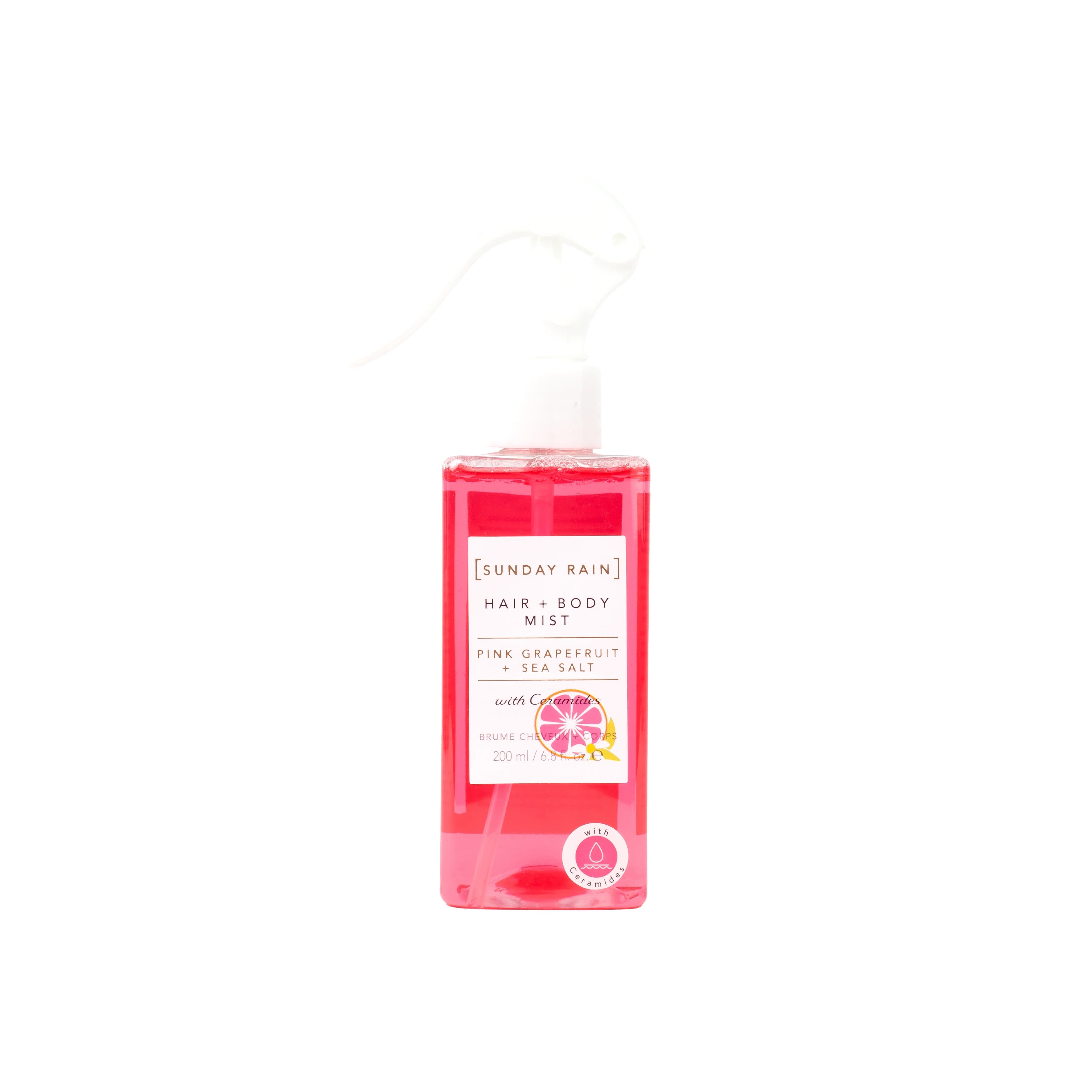 Sunday Rain Pink Grapefruit & Sea Salt Hair & Body Mist 200 ml från Sundayrain – köp hos Apotek Hjärtat