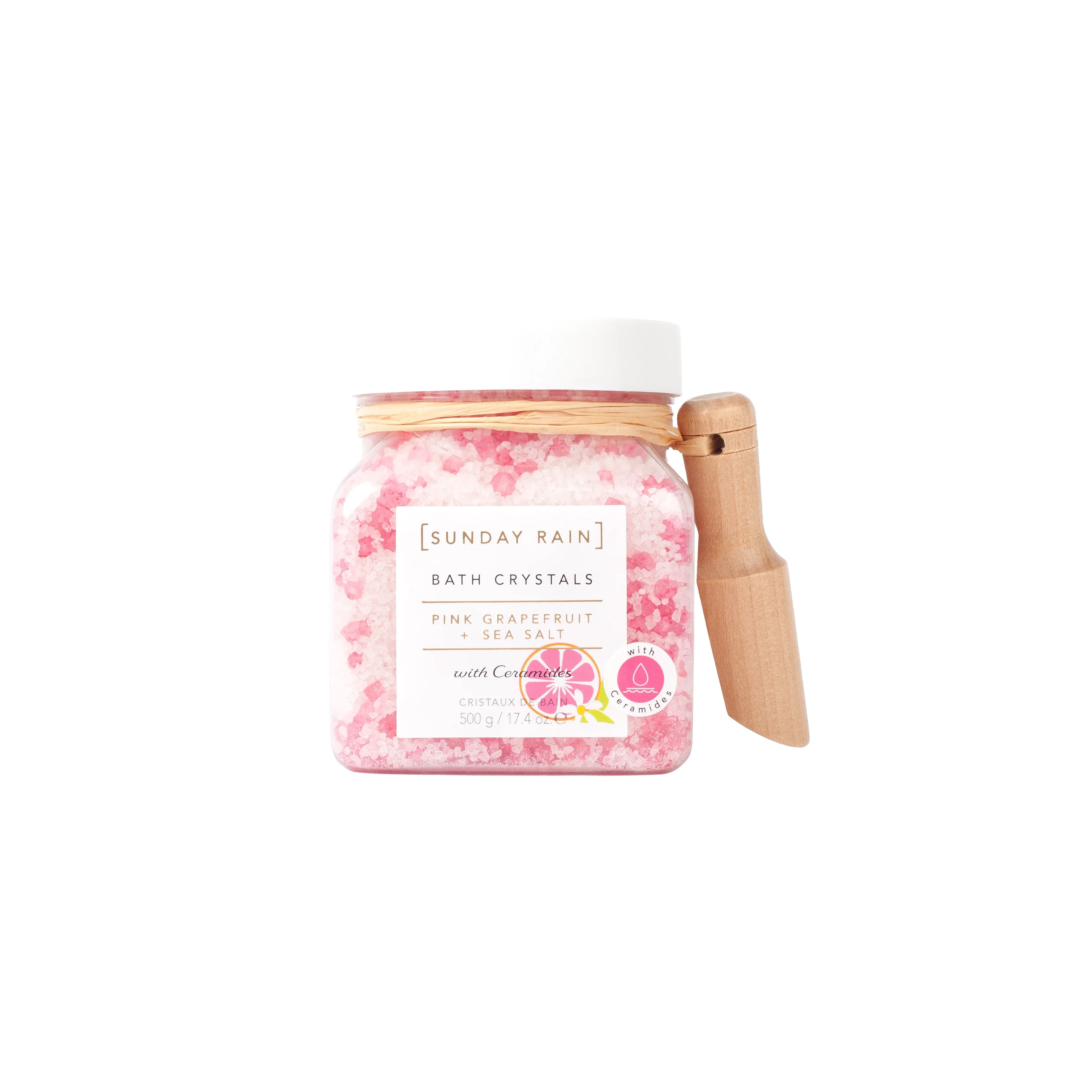 Sunday Rain Pink Grapefruit & Sea Salt Bath Crystals 500 g från Sundayrain – köp hos Apotek Hjärtat