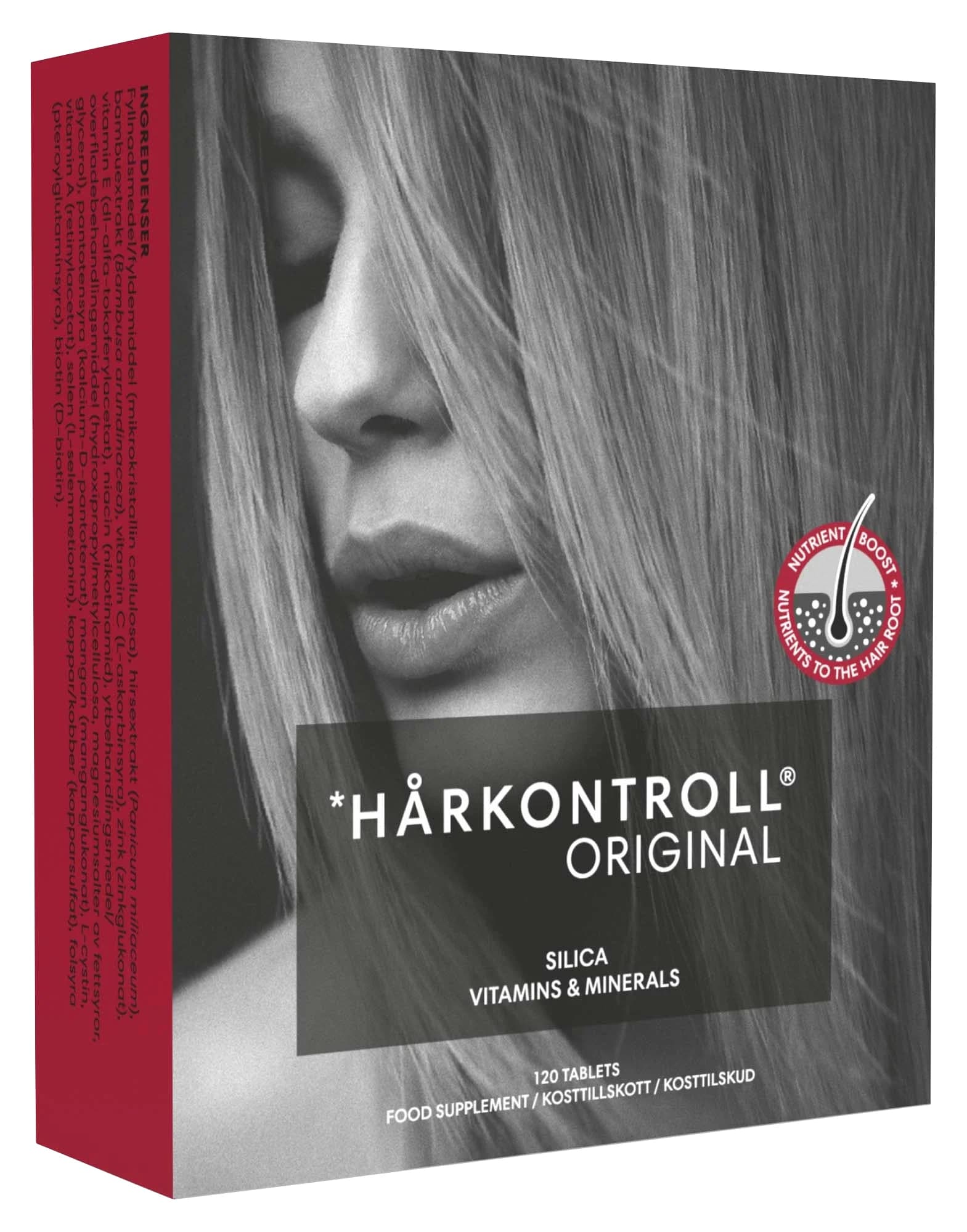 Hårkontroll Original 120 tabletter från Hårkontroll – köp hos Apotek Hjärtat