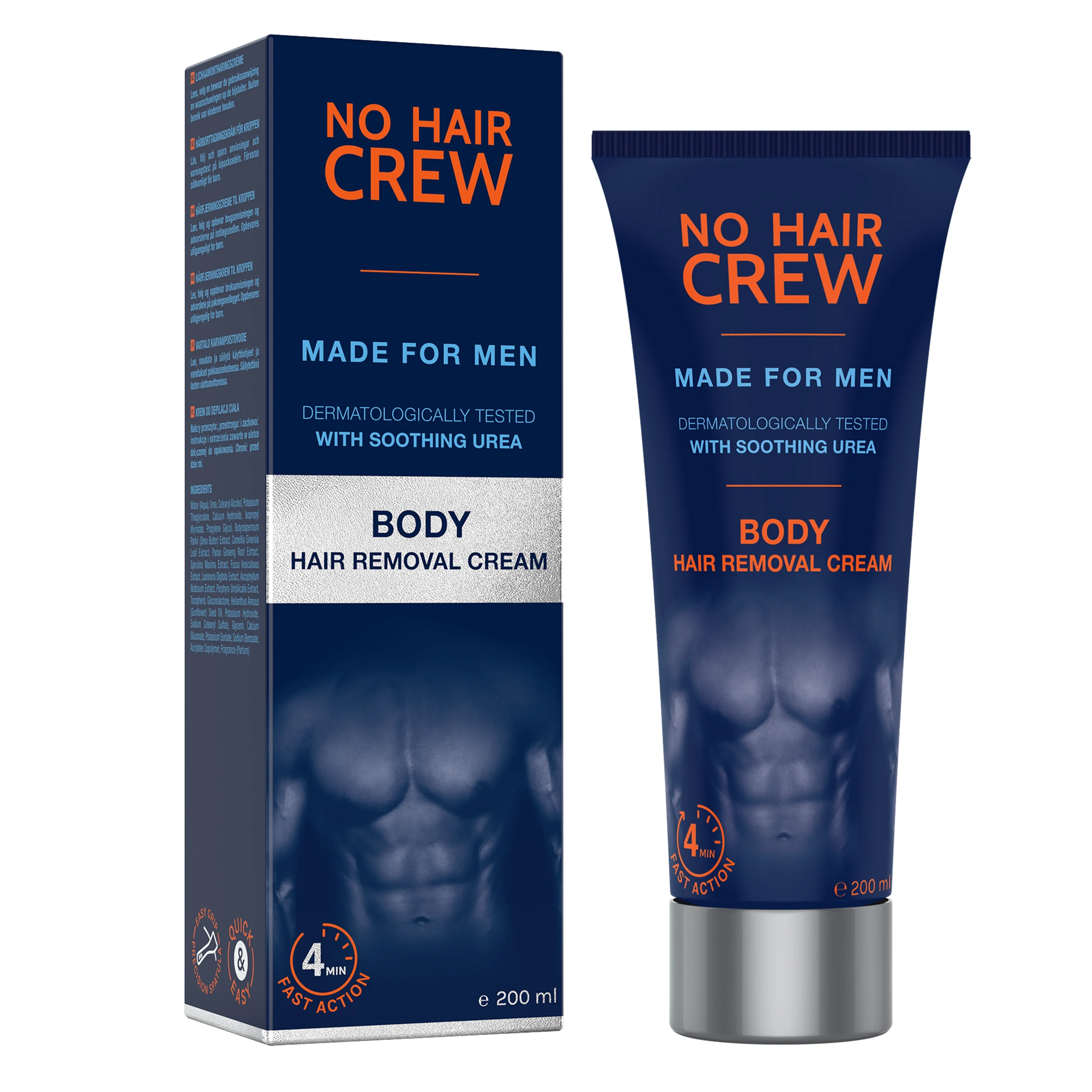 No Hair Crew Body Hair Body Hair Removal Cream 200 ml från No Hair Crew – köp hos Apotek Hjärtat