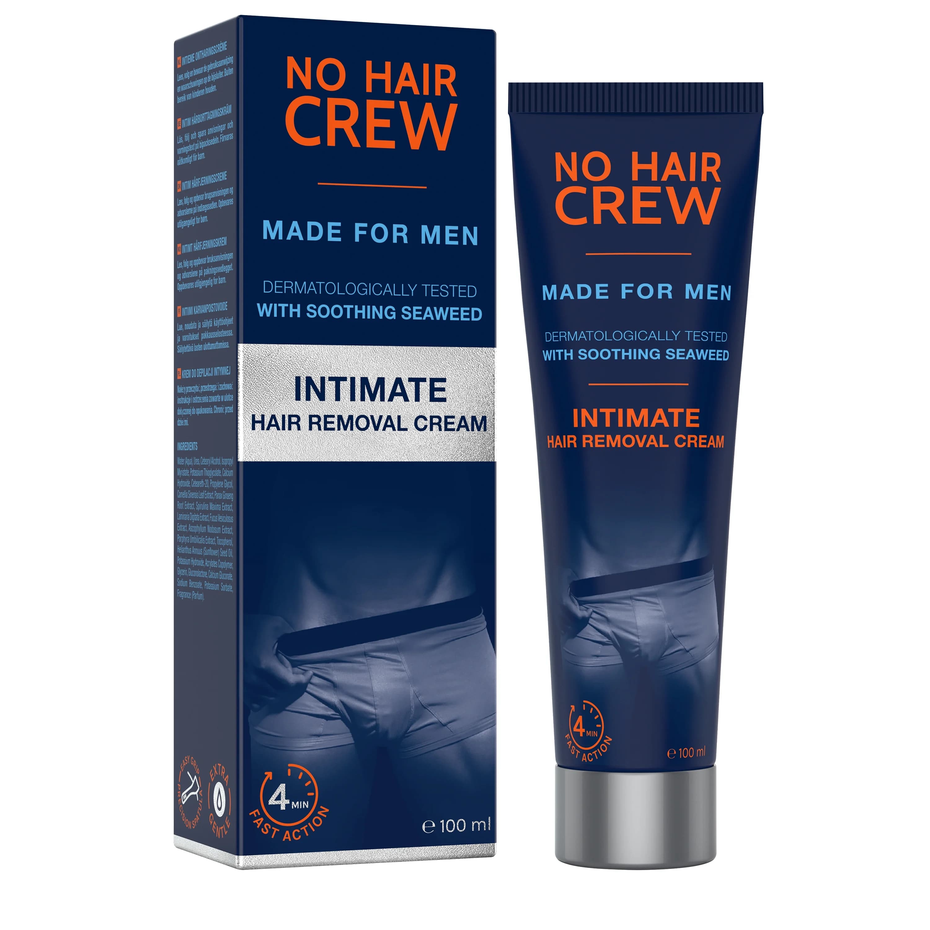 No Hair Crew Intimate Hair Removal Cream 100 ml från No Hair Crew – köp hos Apotek Hjärtat