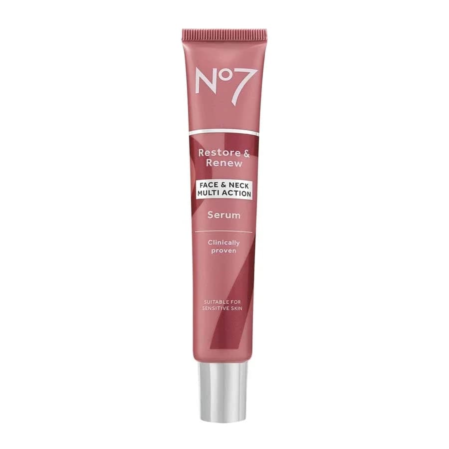 No7 Restore & Renew Multi Action Face & Neck Serum 30 ml från NO7 – köp hos Apotek Hjärtat