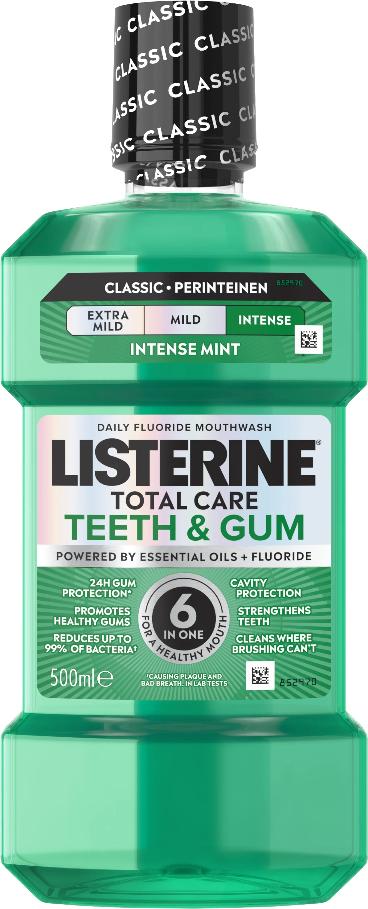 Listerine Total Care Teeth & Gum 500 ml från Listerine – köp hos Apotek Hjärtat