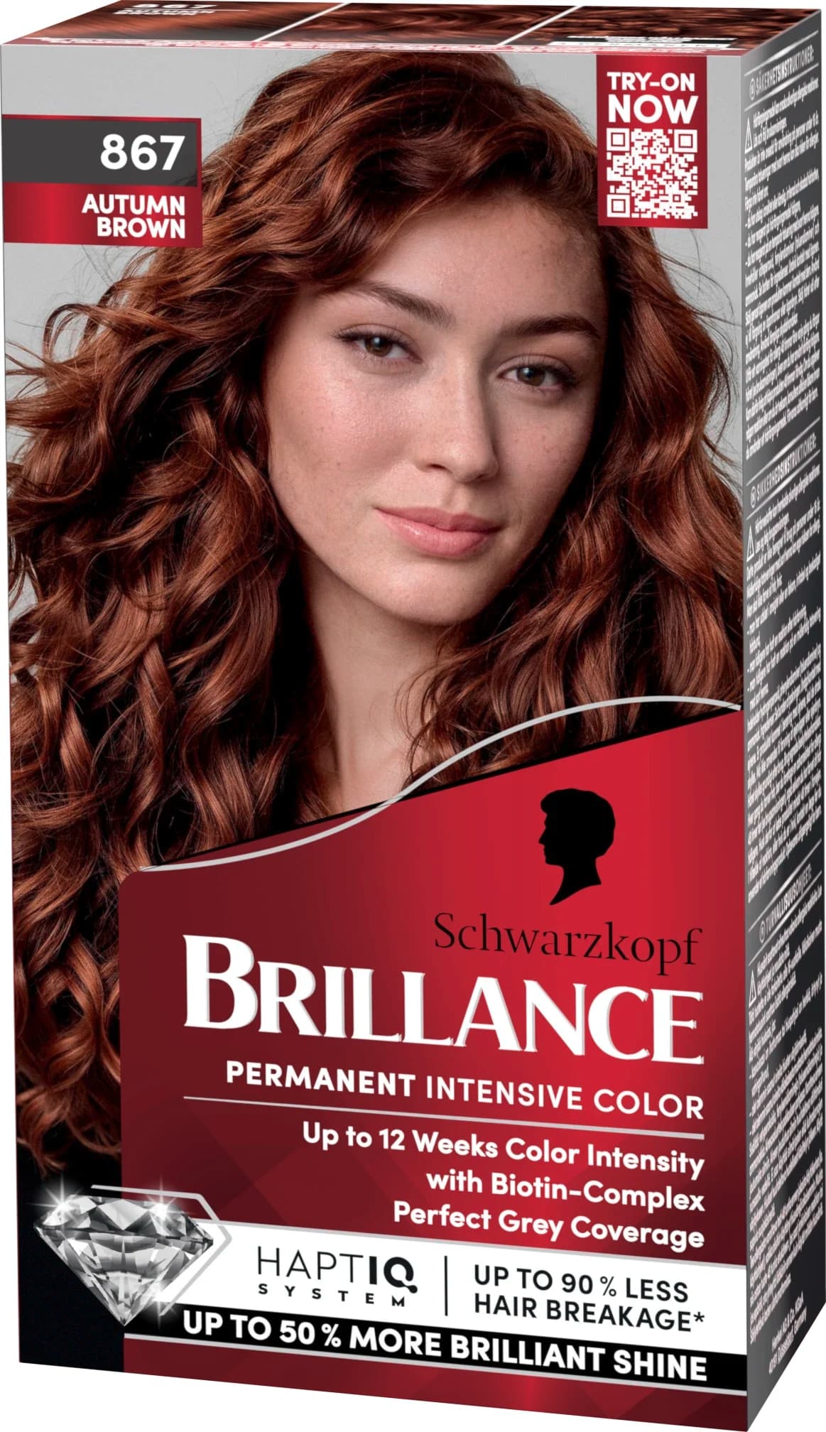 Schwarzkopf Brillance Permanent Intensive Color 867 Autumn Brown från Schwarzkopf – köp hos Apotek Hjärtat