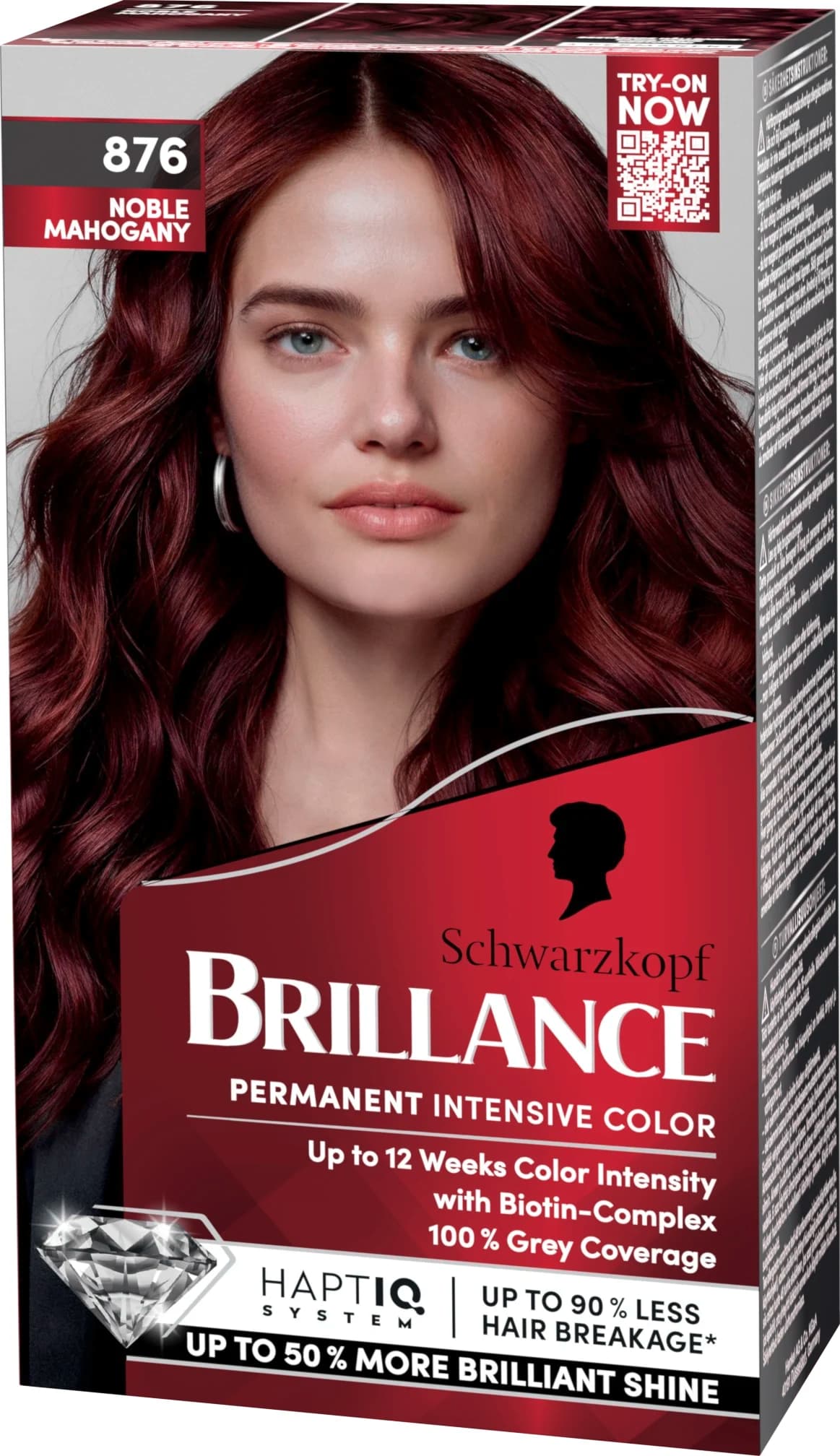 Schwarzkopf Brillance Permanent Intensive Color 876 Noble Mahogony från Schwarzkopf – köp hos Apotek Hjärtat