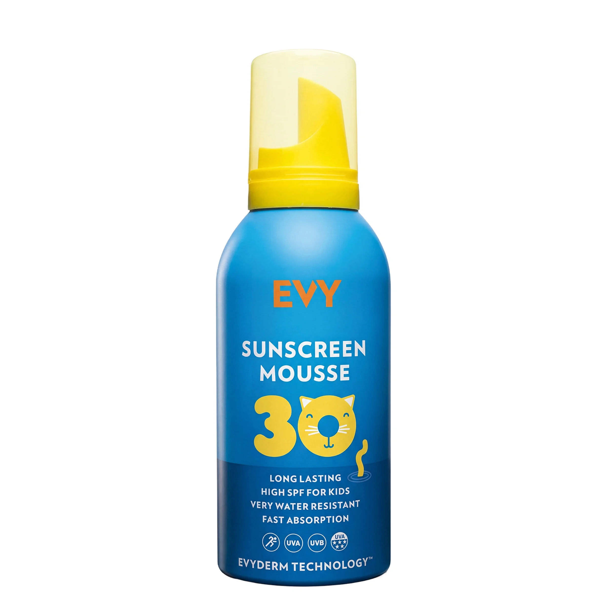 Evy Sunscreen Mousse Kids SPF 30, 150 ml från Evy – köp hos Apotek Hjärtat