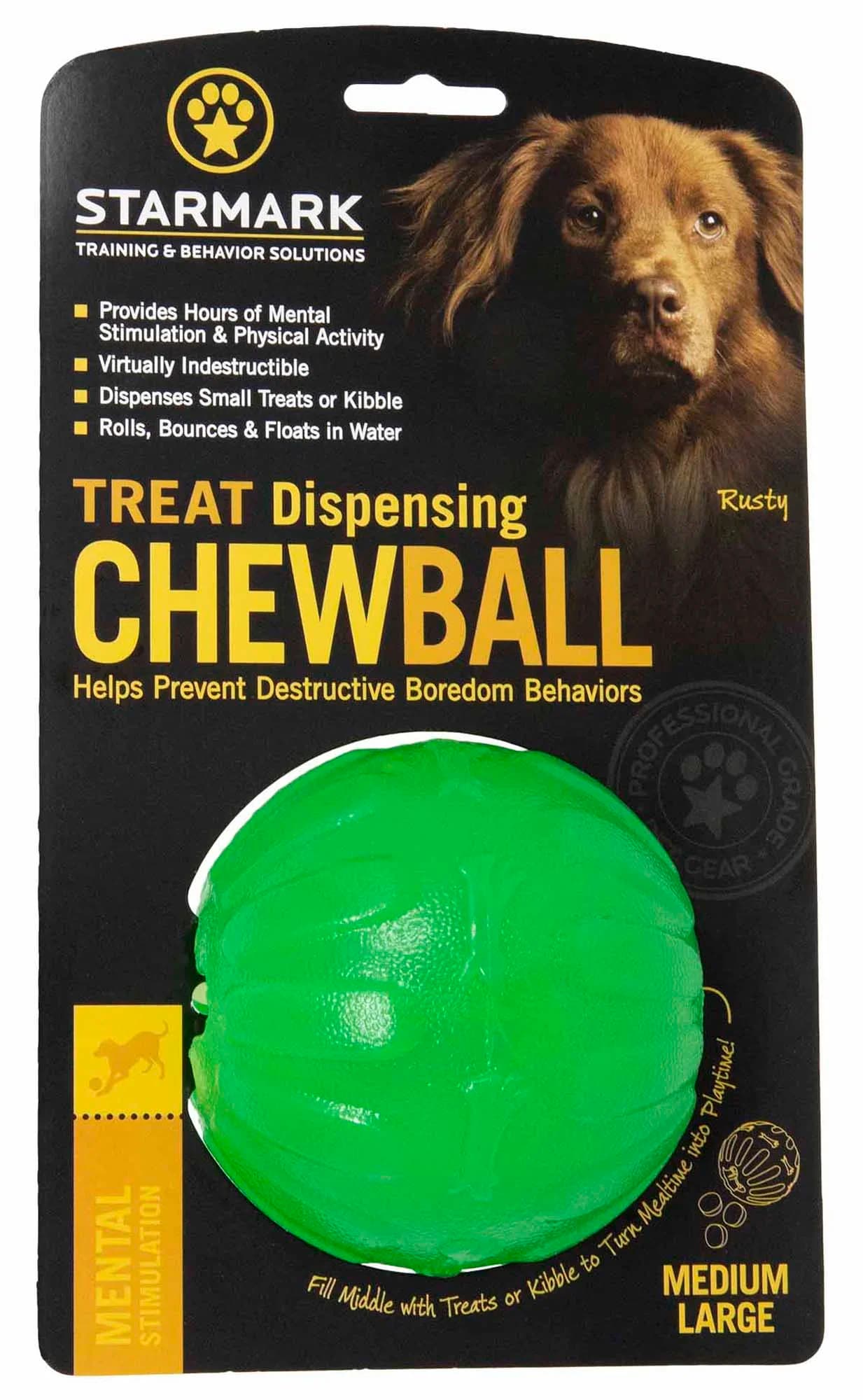 Starmark Funball Grön Medium/Large 9 cm från Starmark – köp hos Apotek Hjärtat
