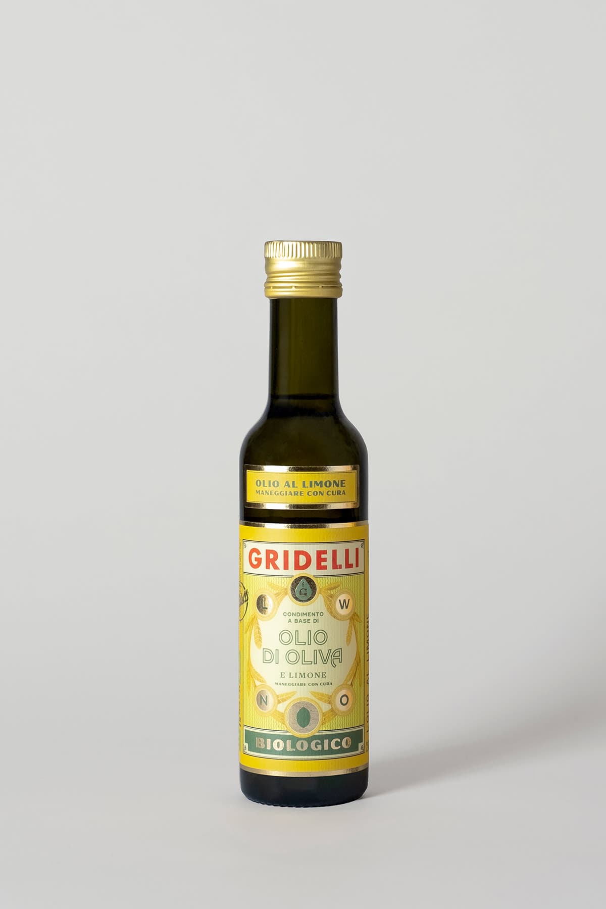 Olio Al Limone, Olive Oil, 250 ml från Gridelli – köp hos Gridelli