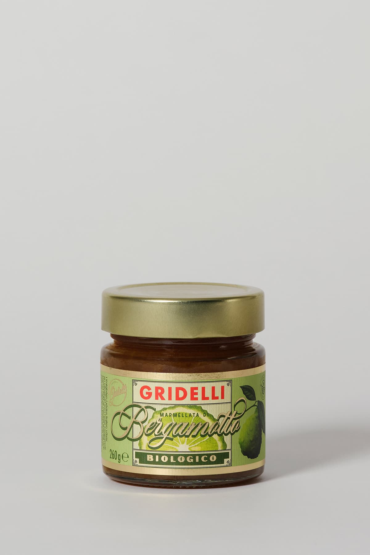 Marmalade, Bergamotto, 260 g från Gridelli – köp hos Gridelli